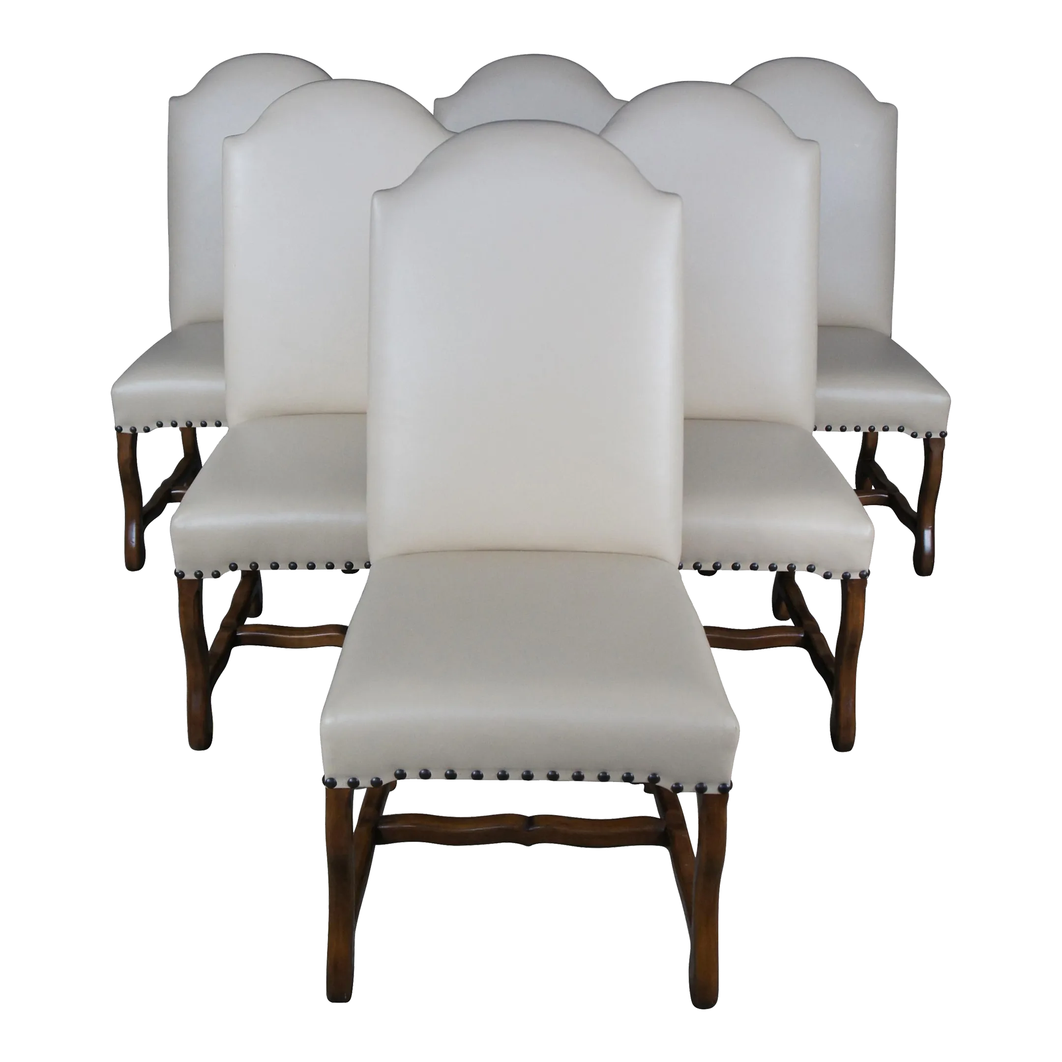 Mid 20th Century Spanish Revival Tuscan Modern Mahogany & Leather