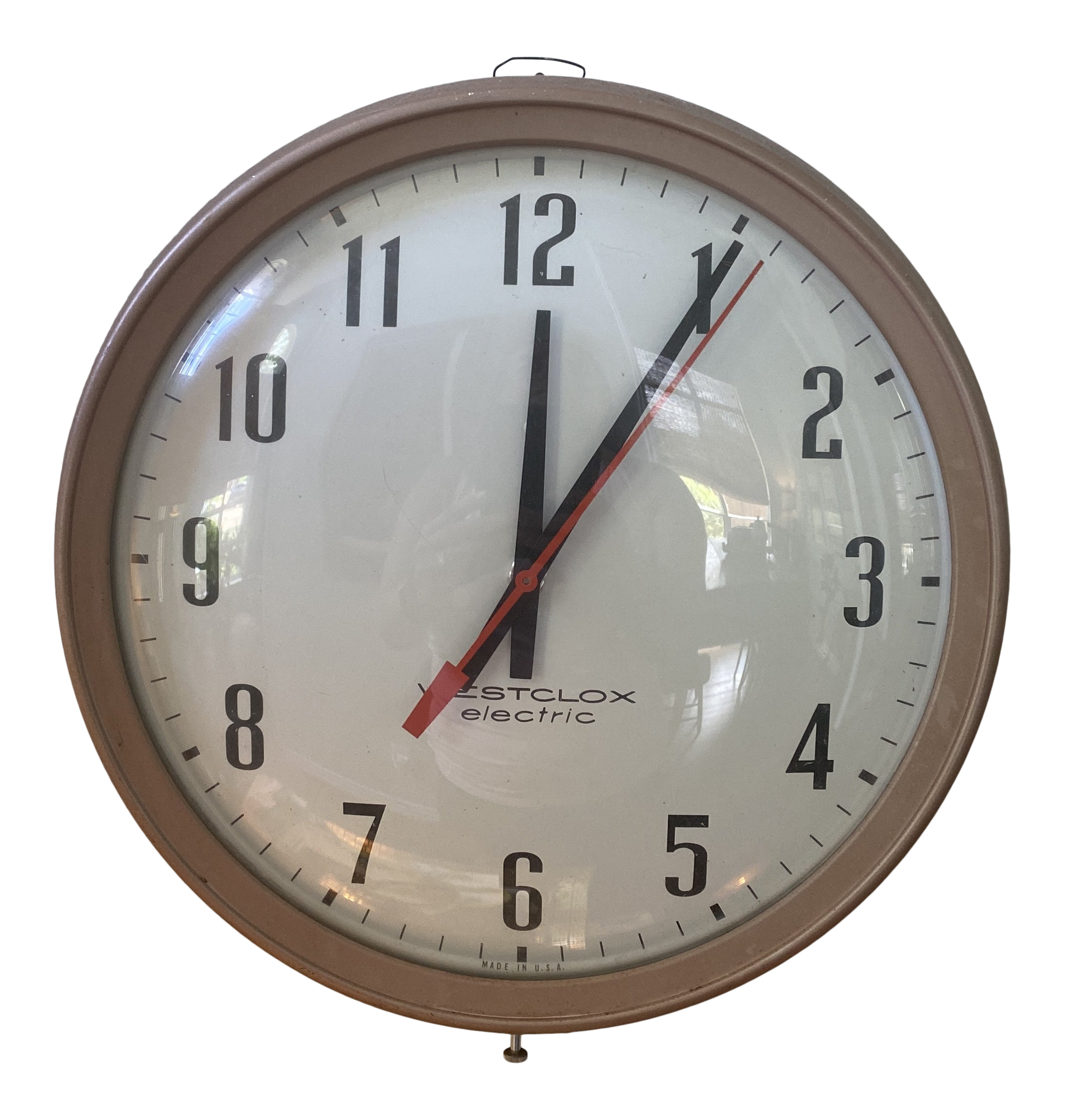 Vintage 1950s Westclox Electric School Wall Clock Chairish