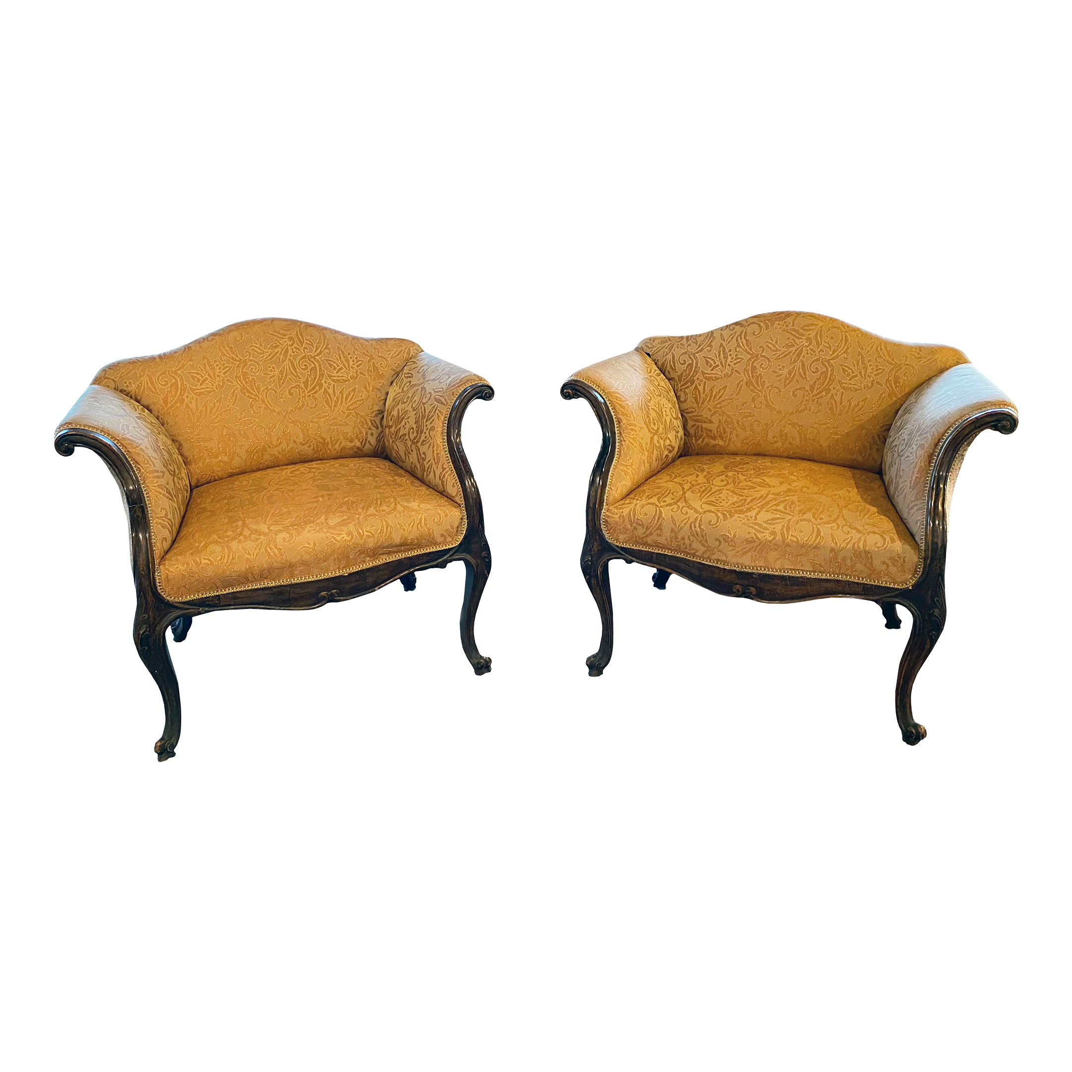 Antique Italian Chairs a Pair Chairish