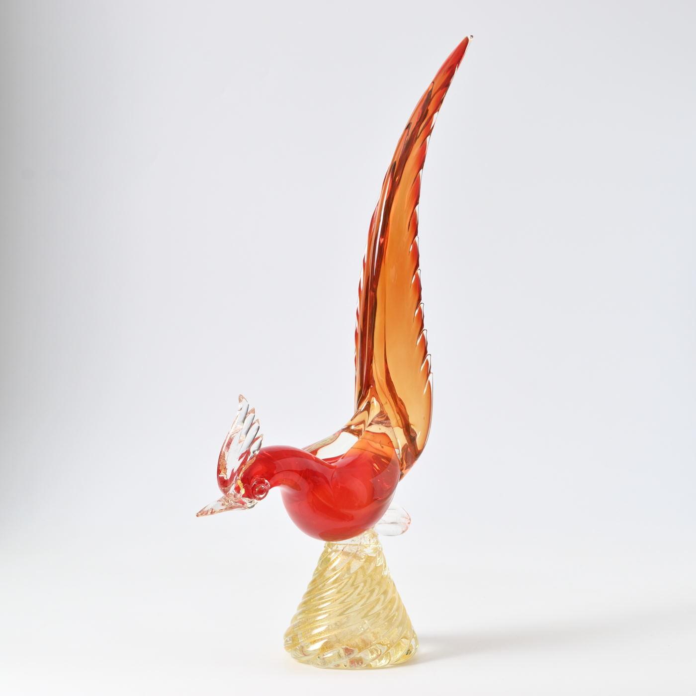 イタリア雑貨・ピエロコレクション【MURANO GLASS 赤の紳士】 イタリア雑貨・ピエロコレクション【MURANO GLASS 赤の紳士】 工芸品