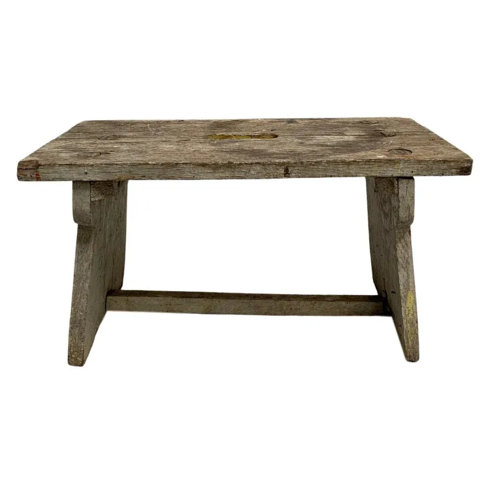 Rustic farmhouse step stool cheap