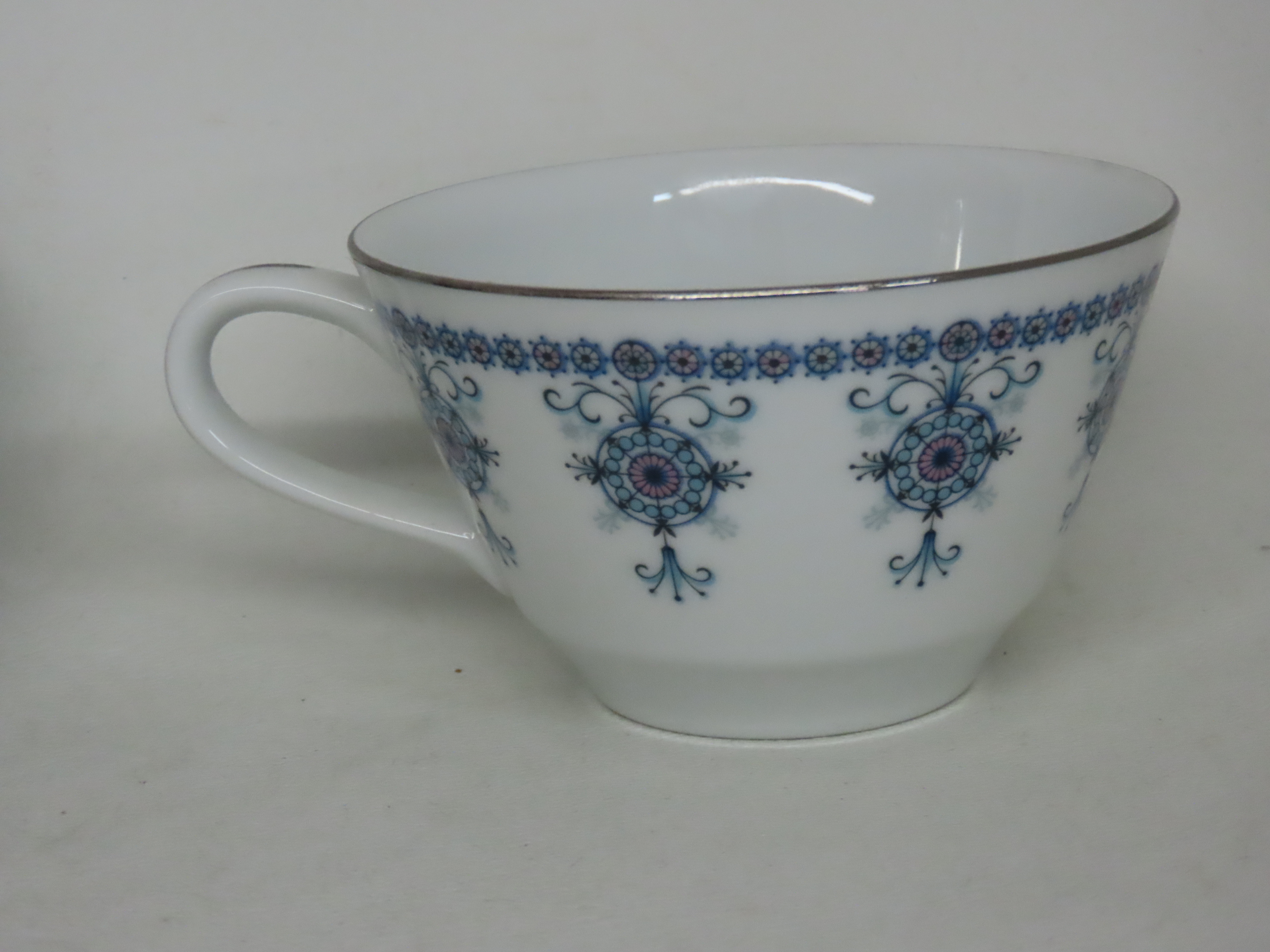 Noritake Nippon Toki Kaisha Japan Bone China Tea Cup and Saucer