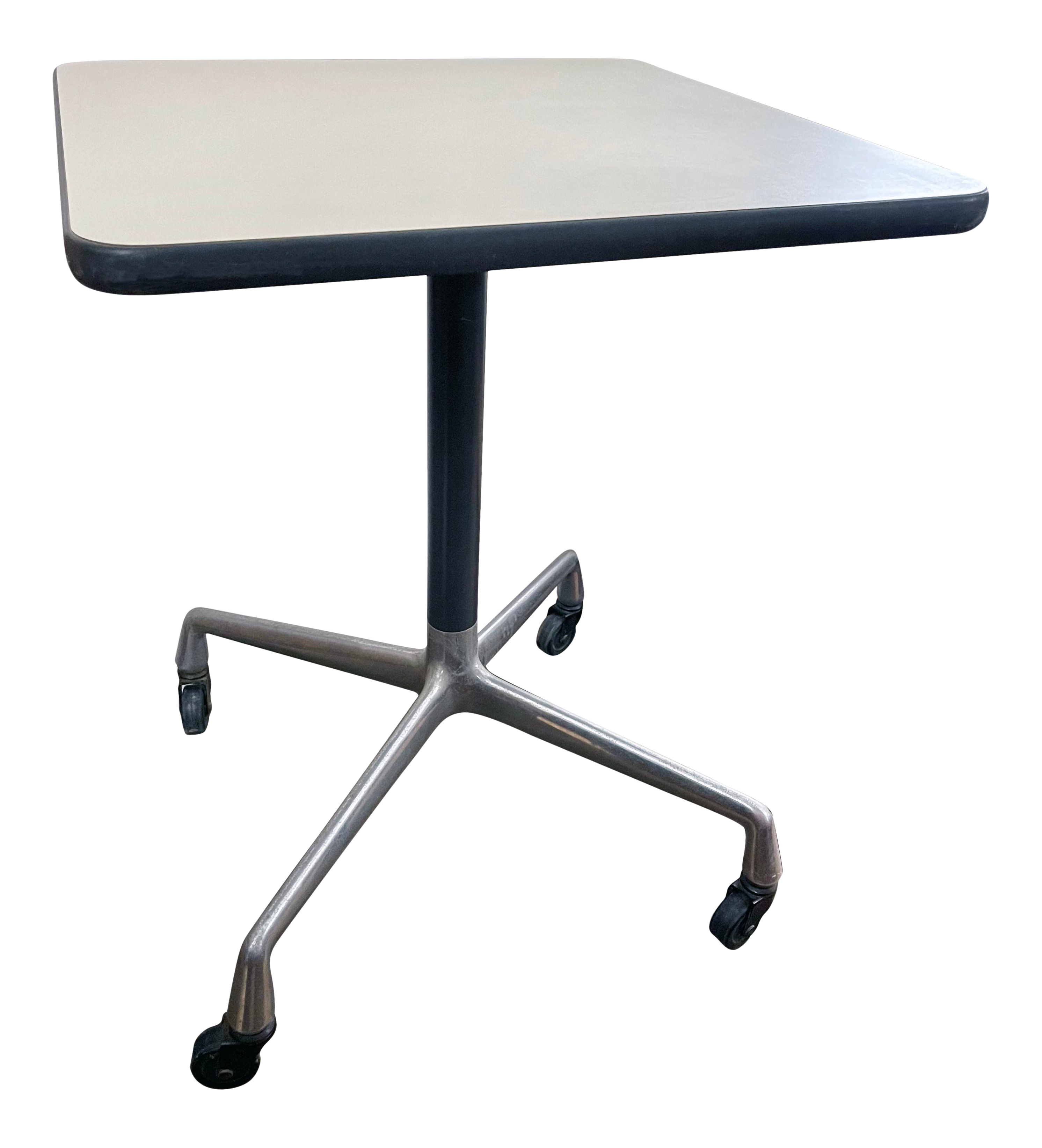 1970s Herman Miller MidCentury Modern Rolling Table Chairish