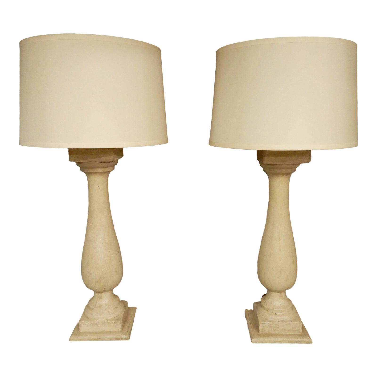 antique french table lamps