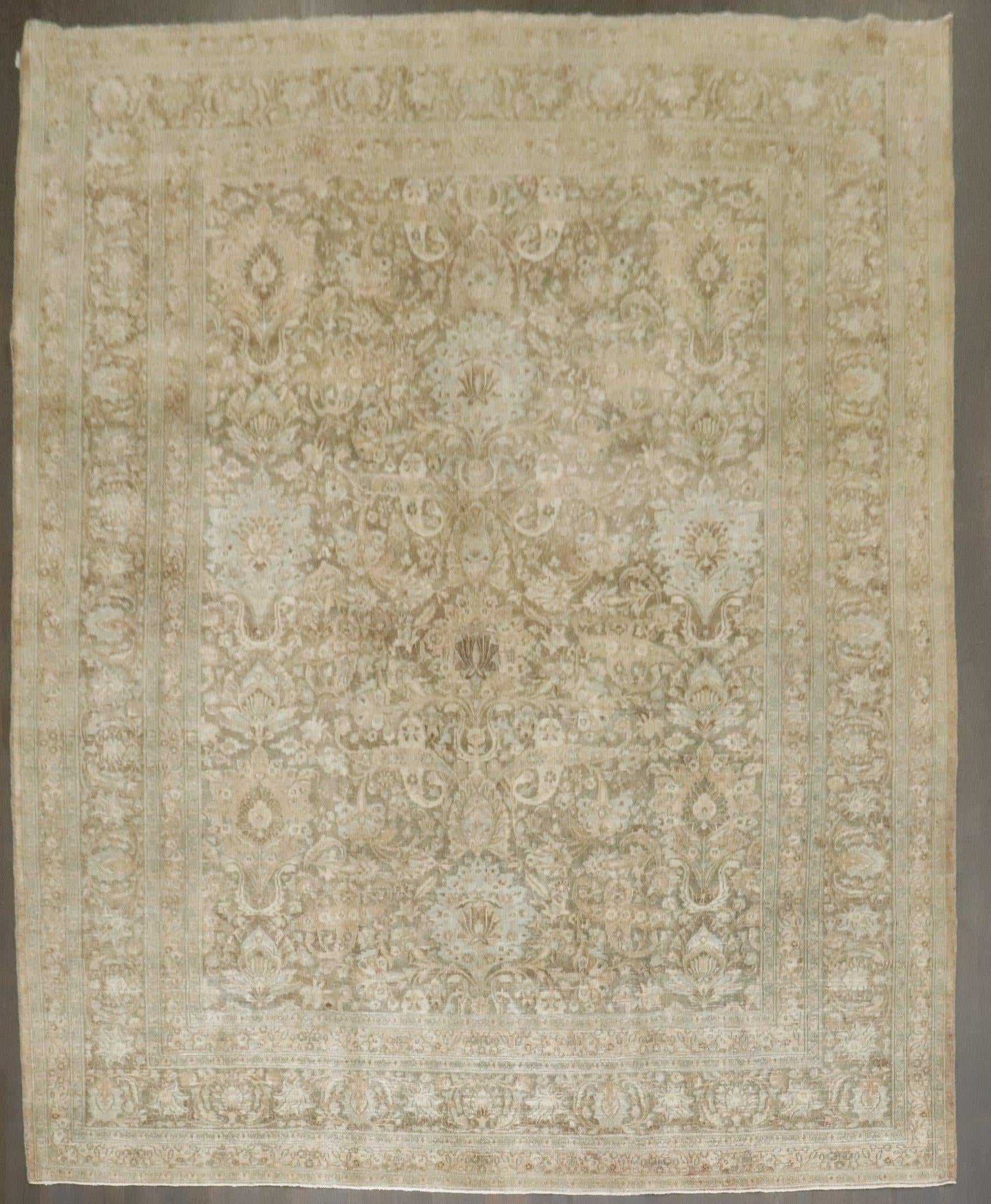 Antique Zabihi Collection Persian Khorassan Rug