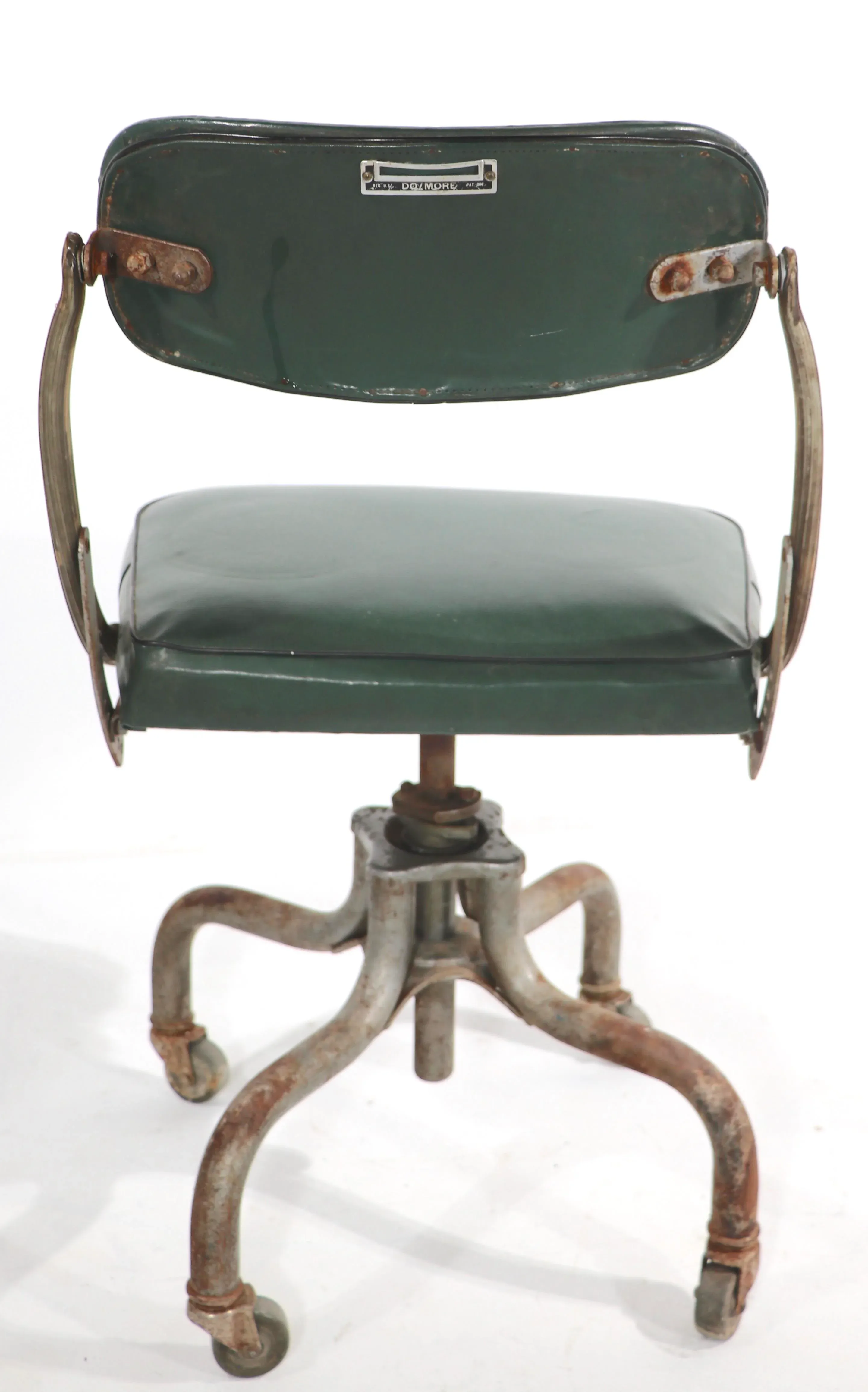 Classic Industrial Do / More Swivel Desk Chair | Chairish