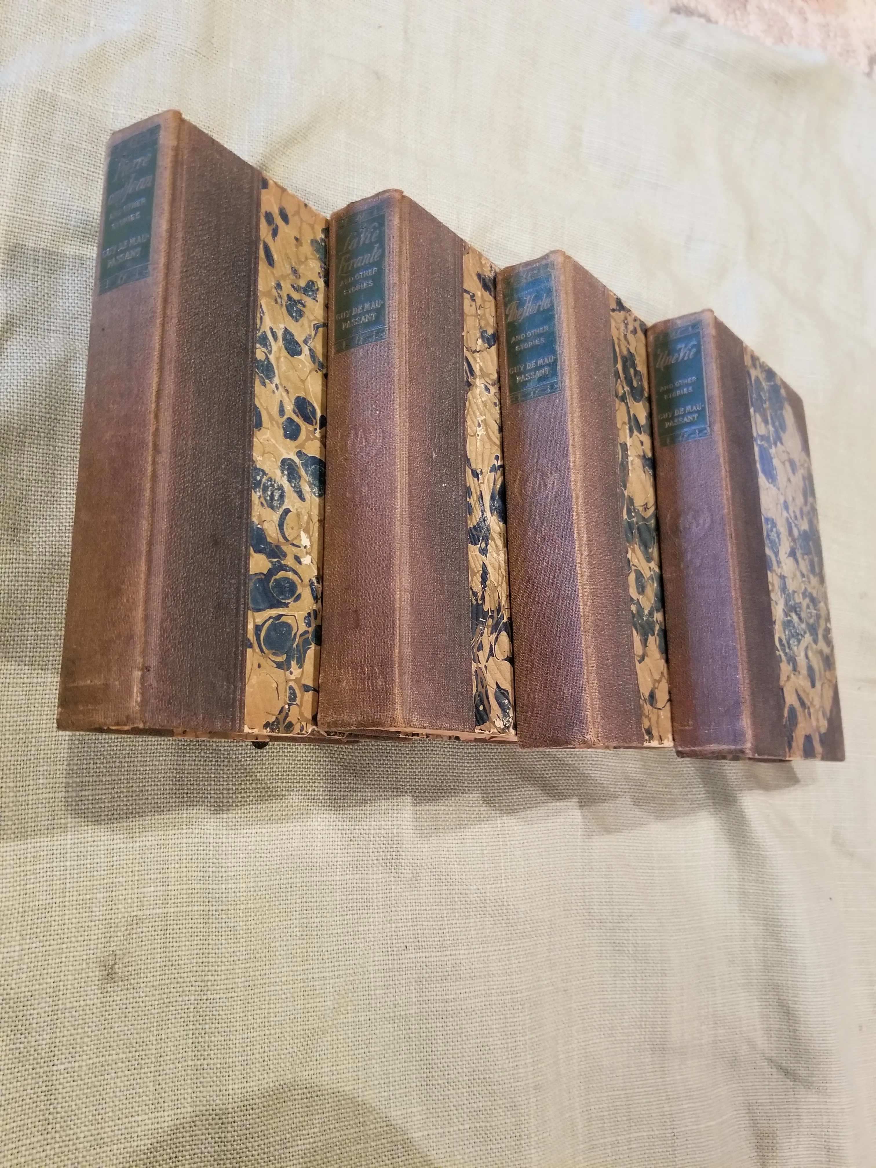 Guy De Maupassant 4 Volume Set