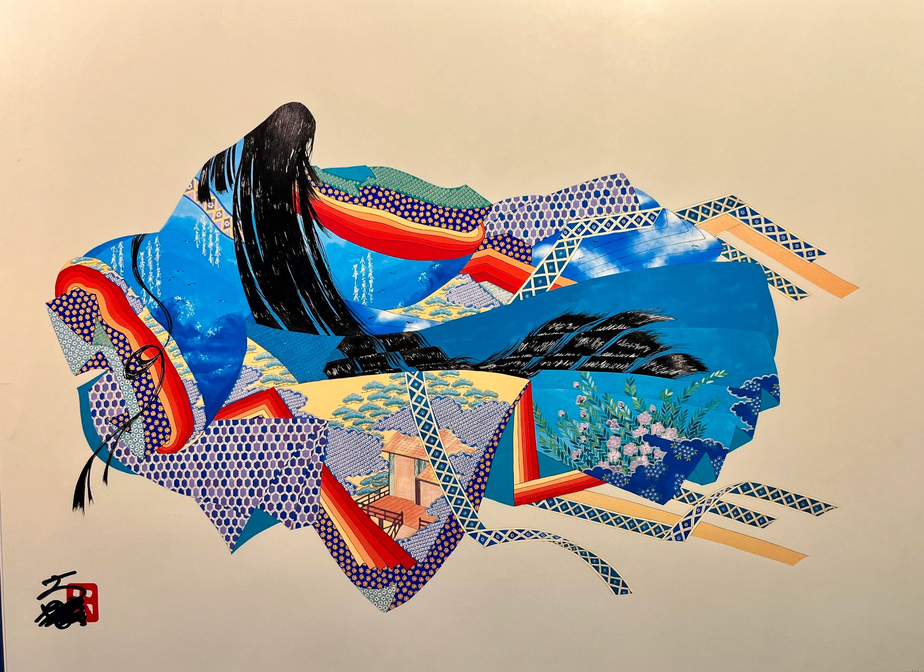 小磯良平　lithograph EditionEA 1992-hisashi-otsuka-limited-