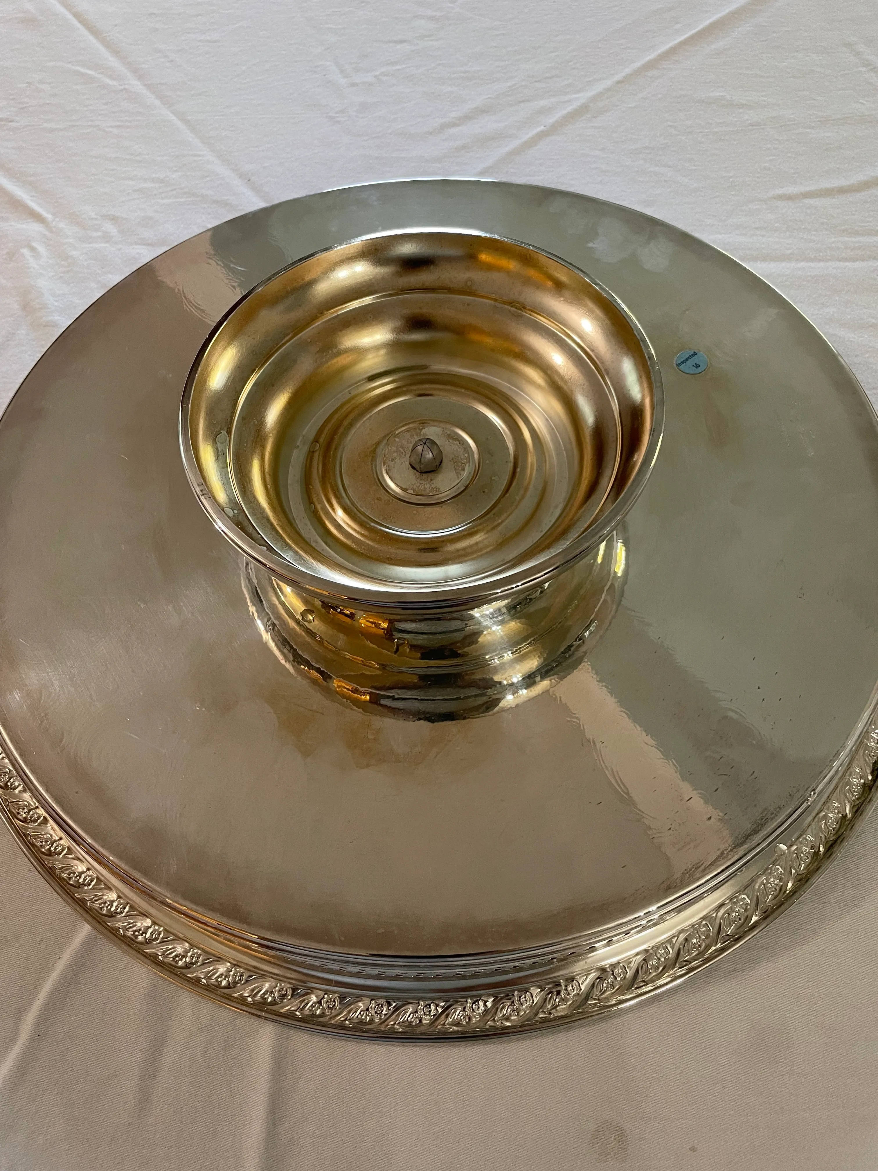 Wm. Rogers & Son Spring Flower トレイ WM Rogers & Son Spring Flowers Silver Tray | eBay