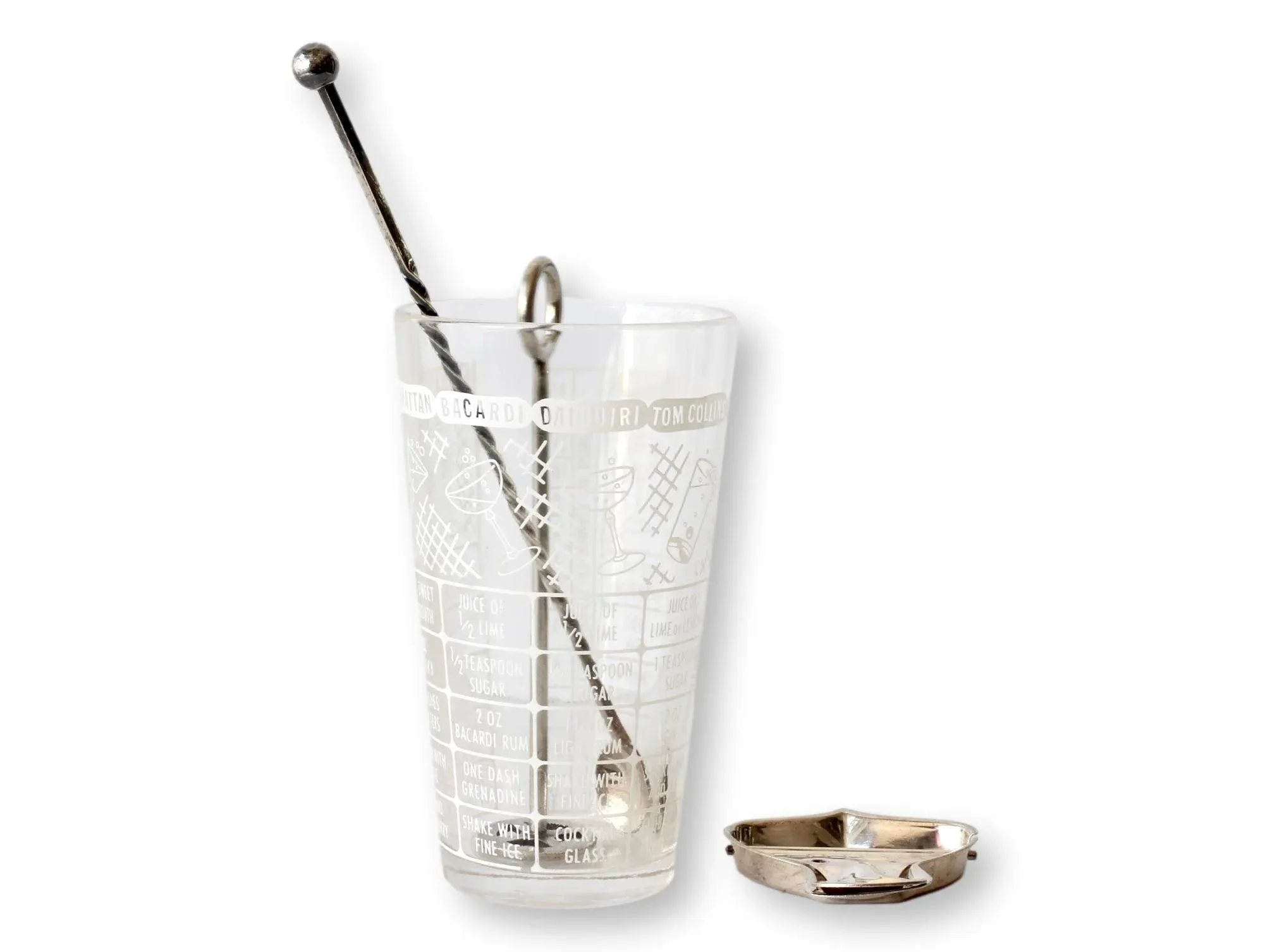 Midcentury Cocktail Mixology Set
