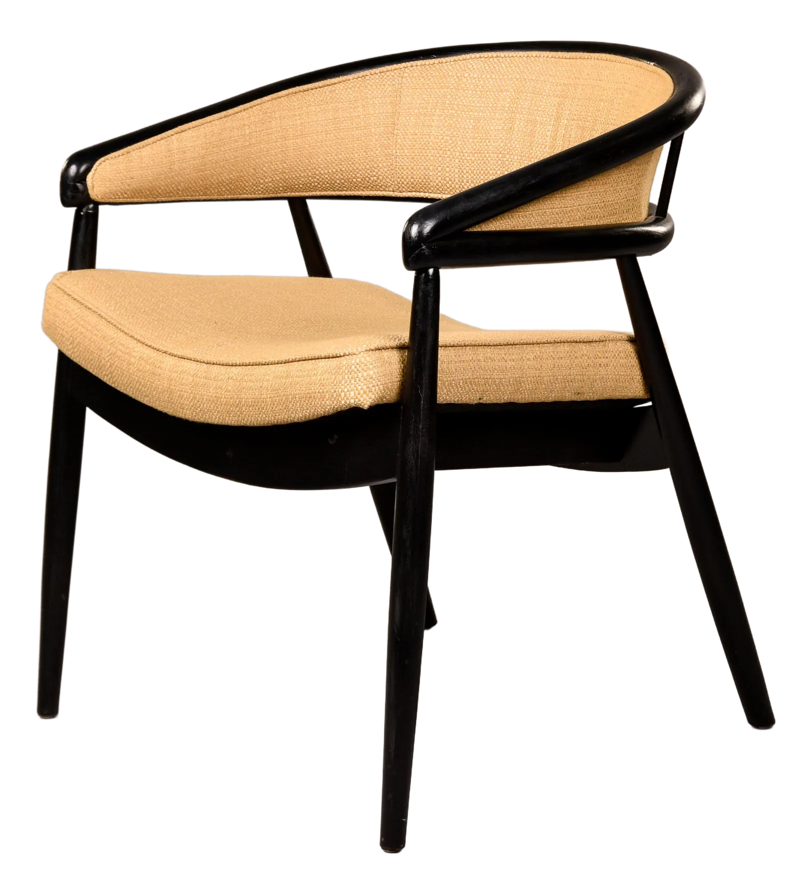 James Mont King Cole Style Bentwood Armchair Chairish