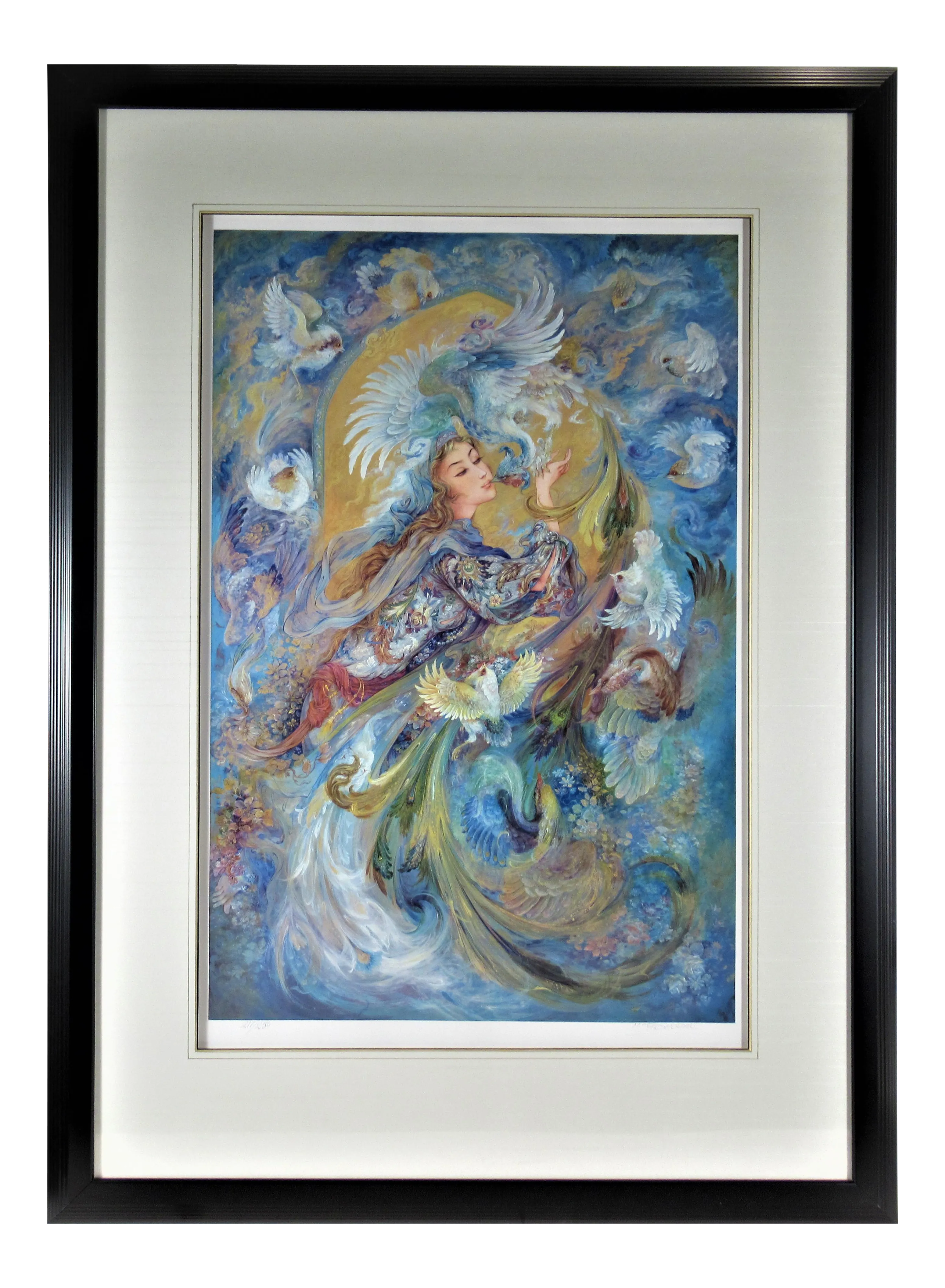 Mahmoud farshchian Iran art style　イラン本 The Ghazals of Hafez (Bilingual Persian and English) +