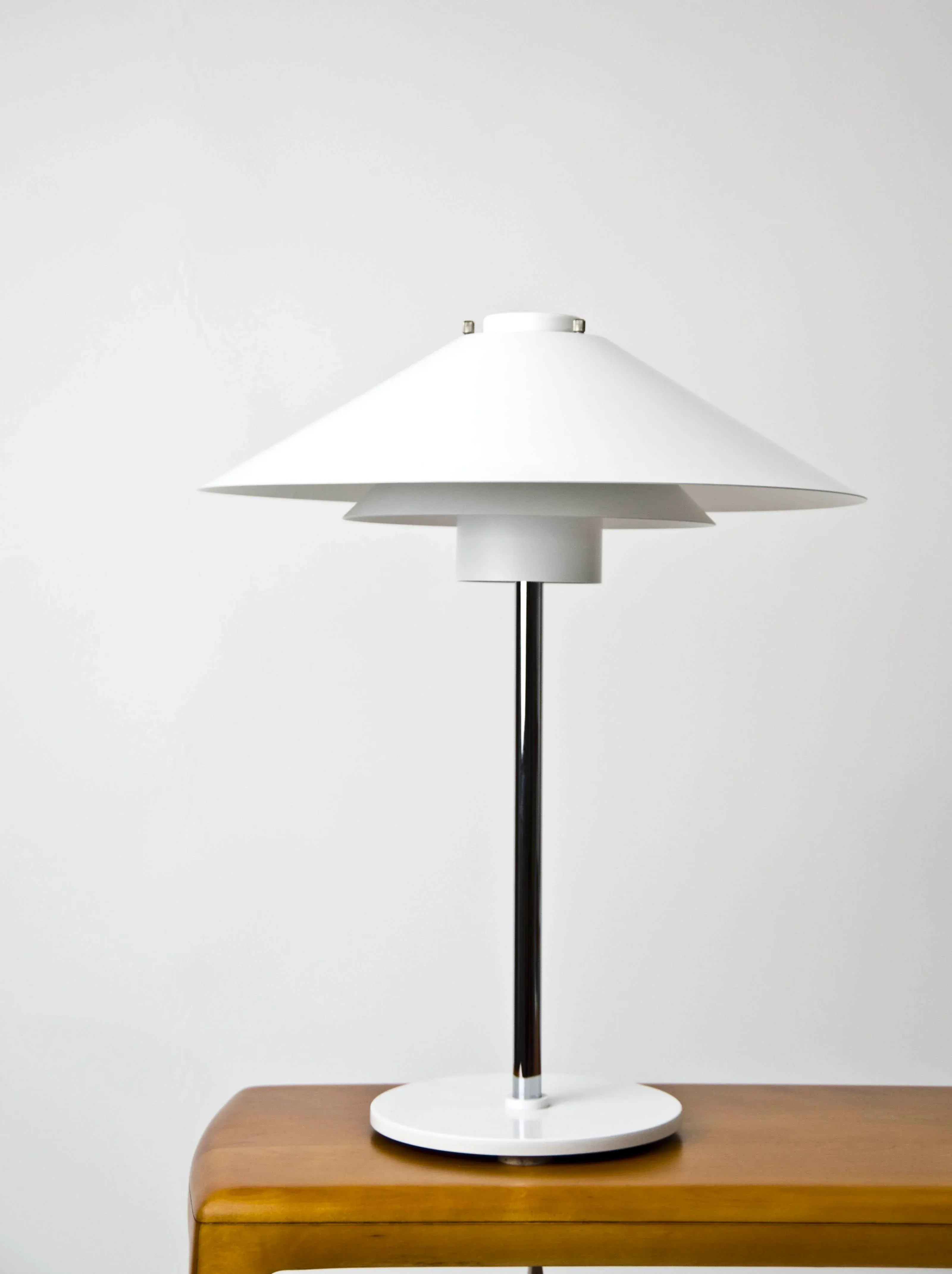 Large Danish Table Lamp by Christian Hvidt for Nordisk Solar