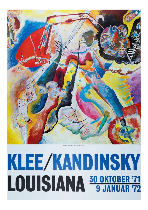 Paul Klee and Vassily Kandinsky Poster