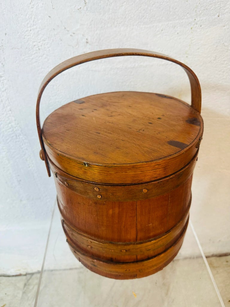 Antique Hand Crafted Firken | Chairish