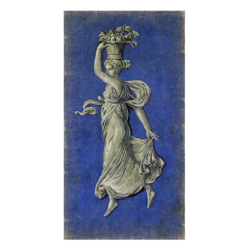 Panoramic Decorative Wall Panel in Antique Style