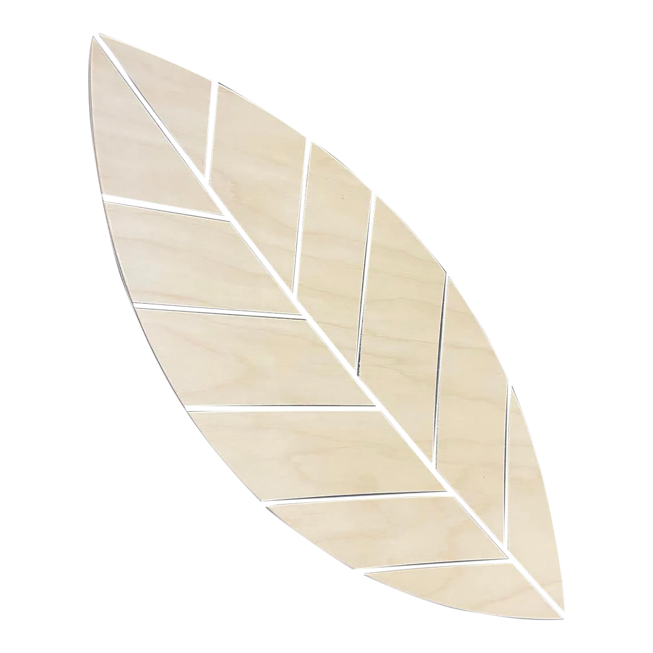 1990s Euc Showroom Finland Leaf Platter Charcuterie Board