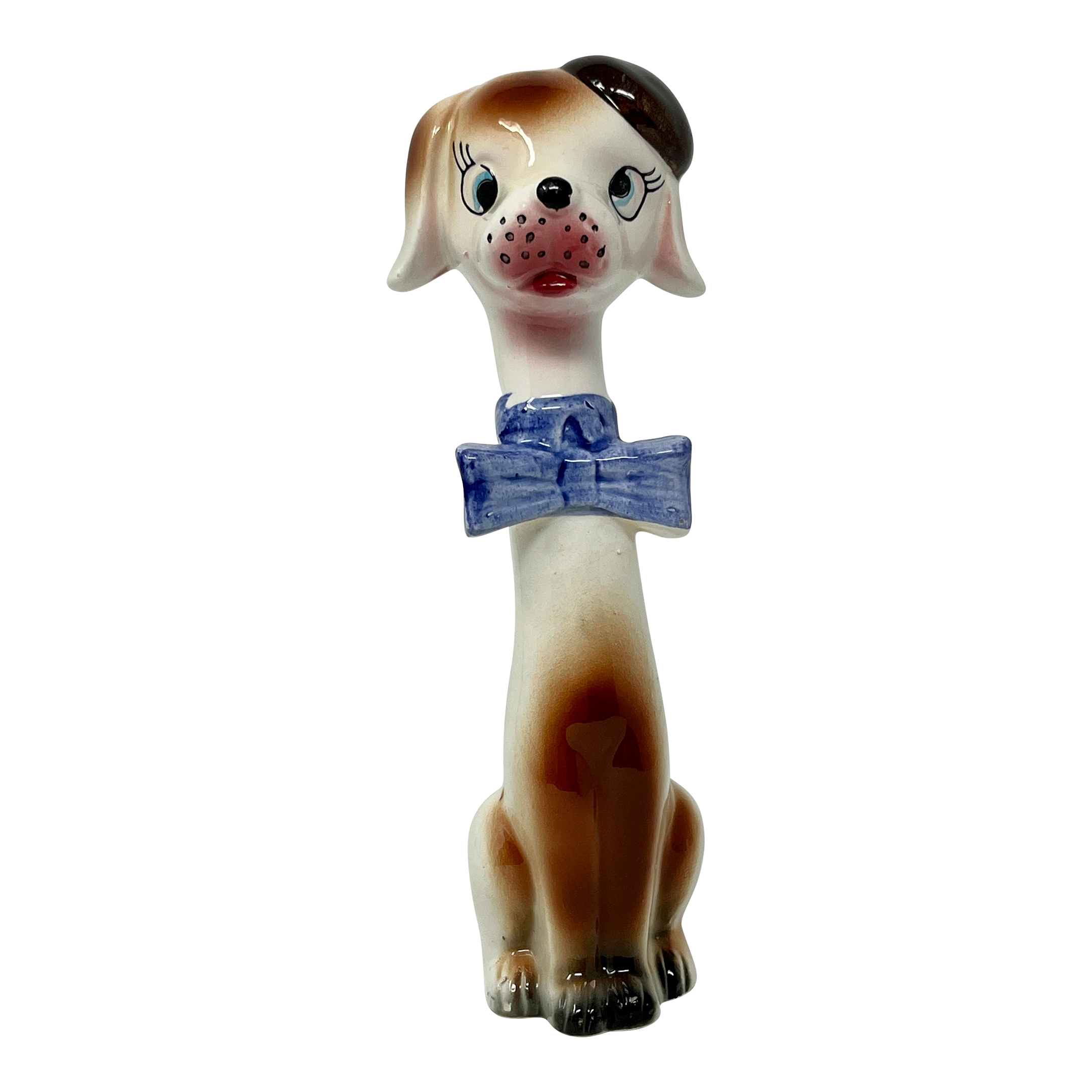 MidCentury Modern Ceramic Dog Statue Chairish