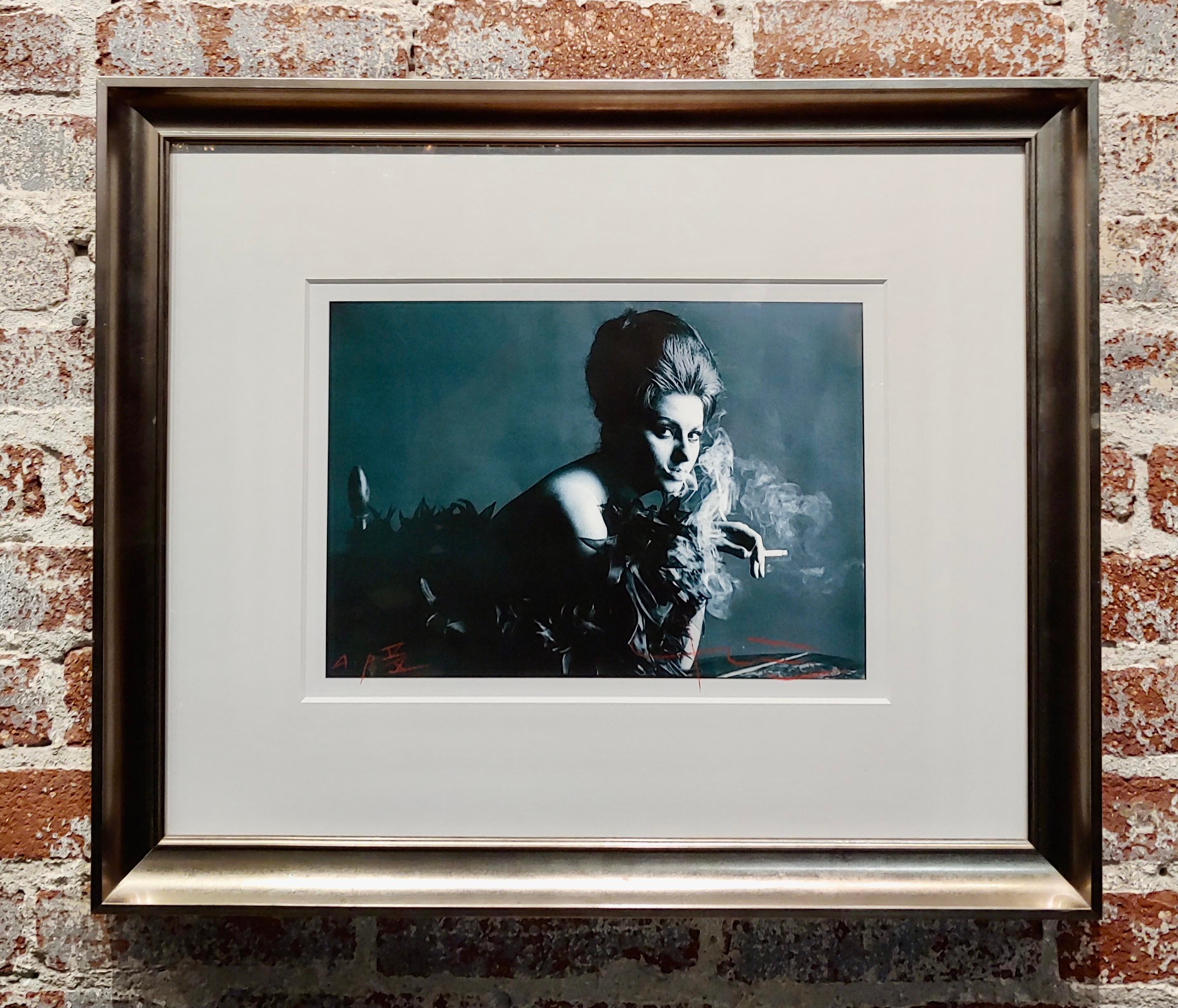 1962 Portrait of Sophia Loren for Vogue by Bert Stern -Signed | Chairish