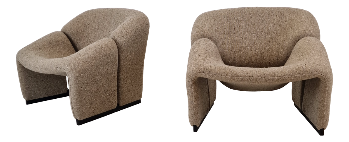 Model F580 Groovy Chair by Pierre Paulin for Artifort, 1966 | Chairish