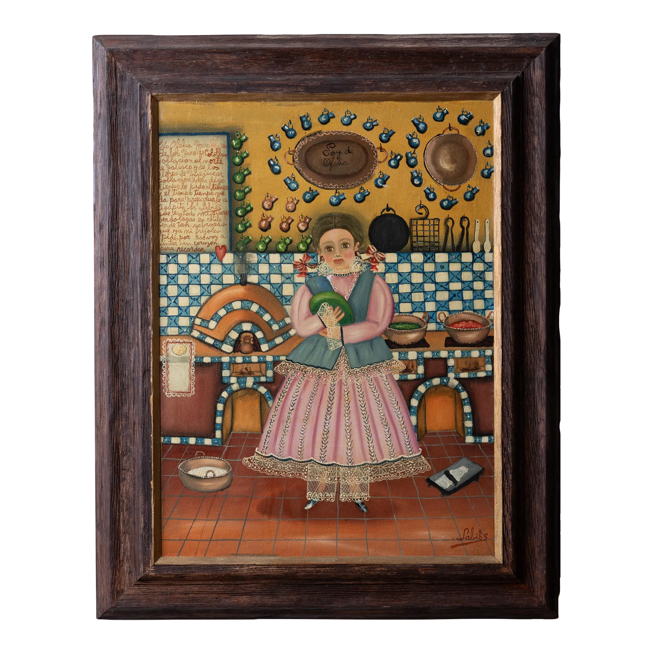 Agapito Labios - Girl in Kitchen