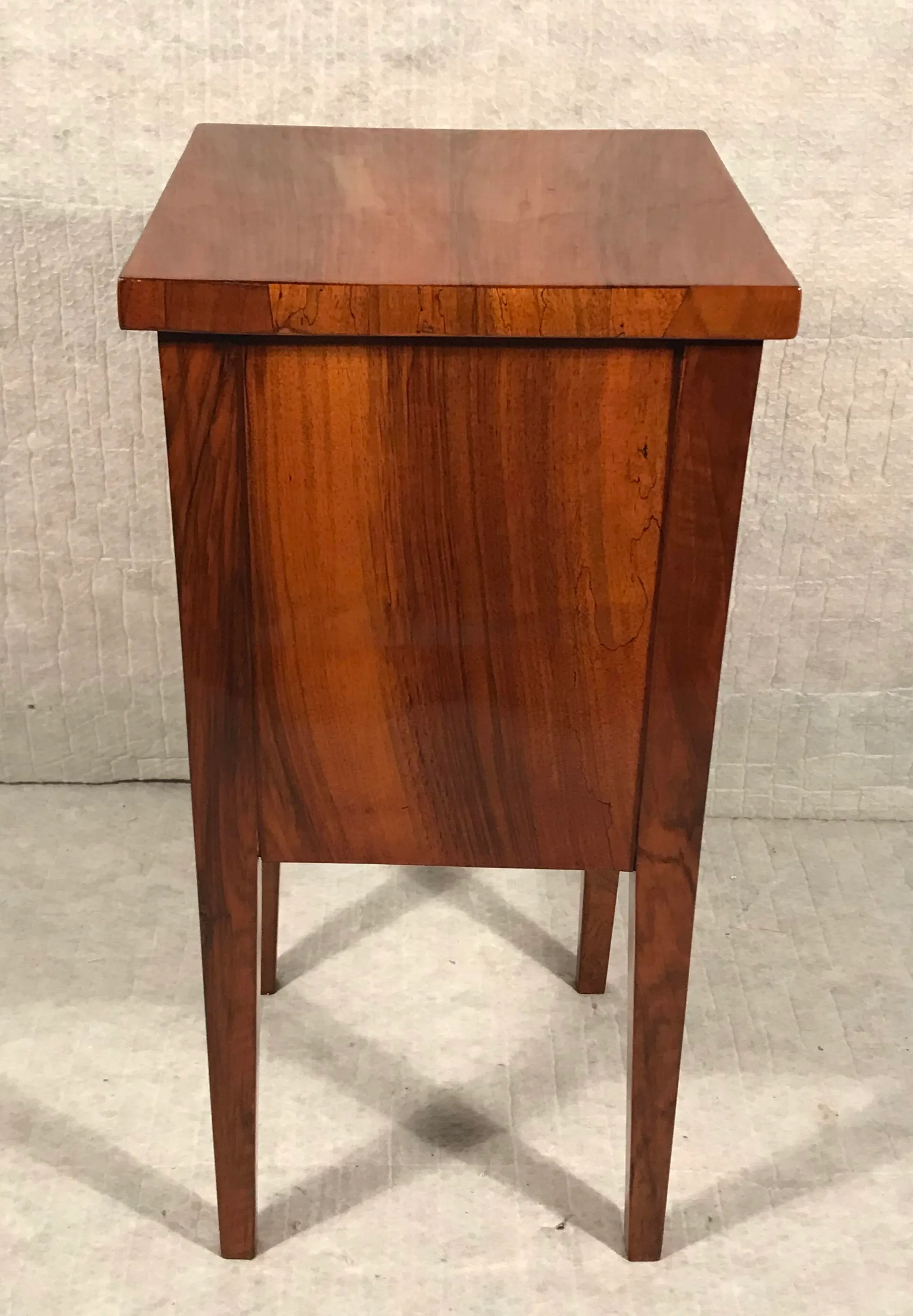 Biedermeier Nightstand, 1820, Walnut