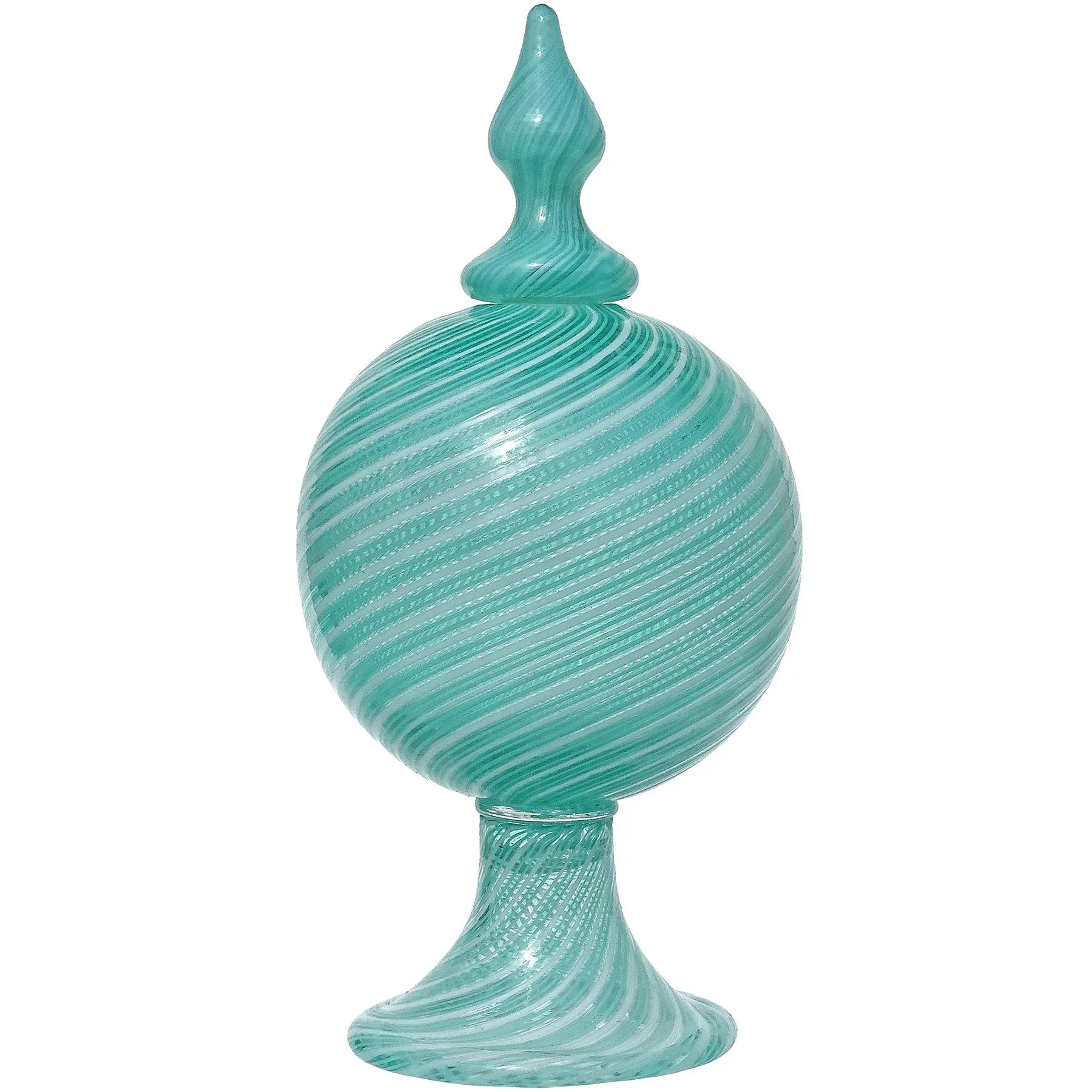 MACKNGTOSH VETRERIA art glassヴィンテージイタリア製 murano-dino-martens-blue-green