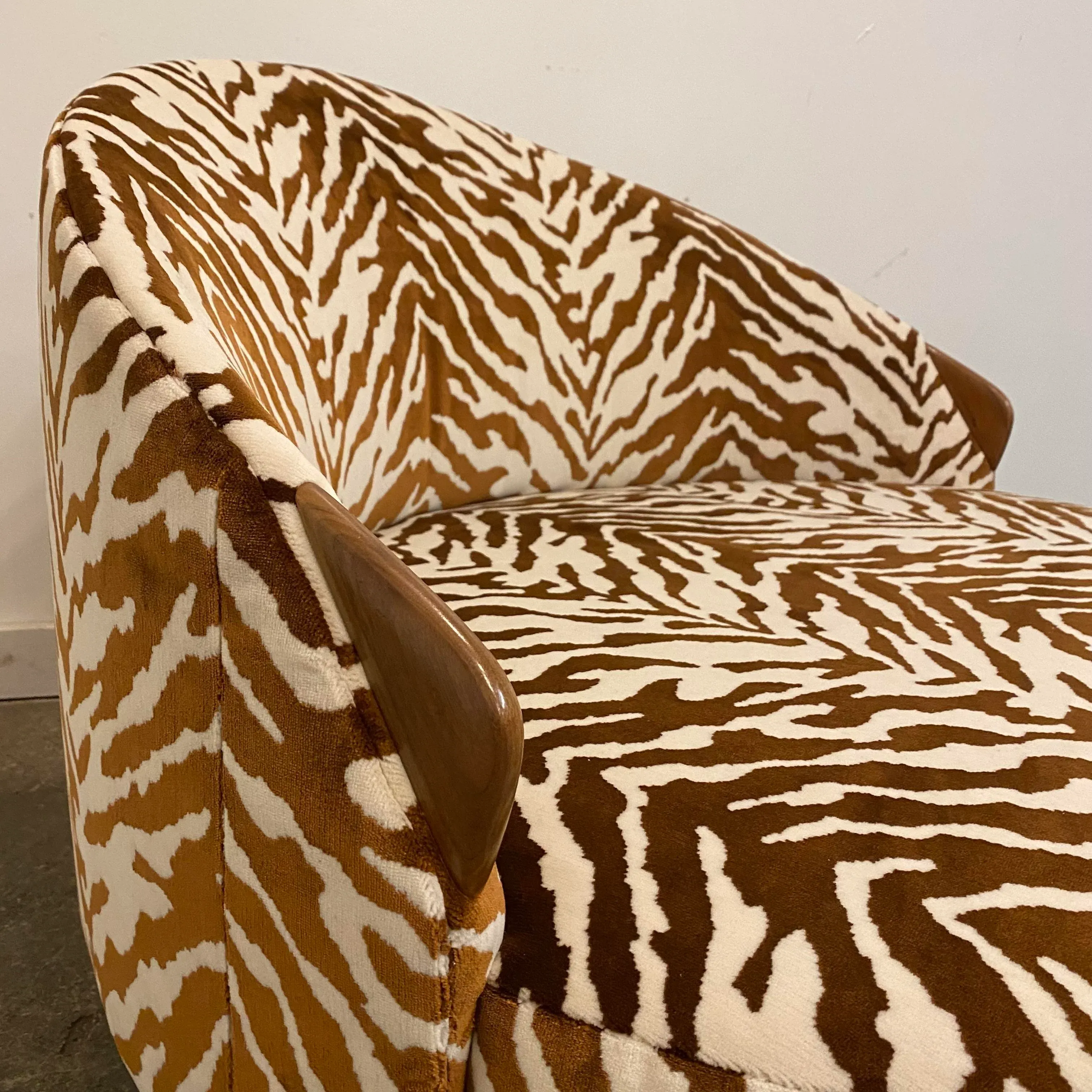 Zebra chaise lounge chair sale
