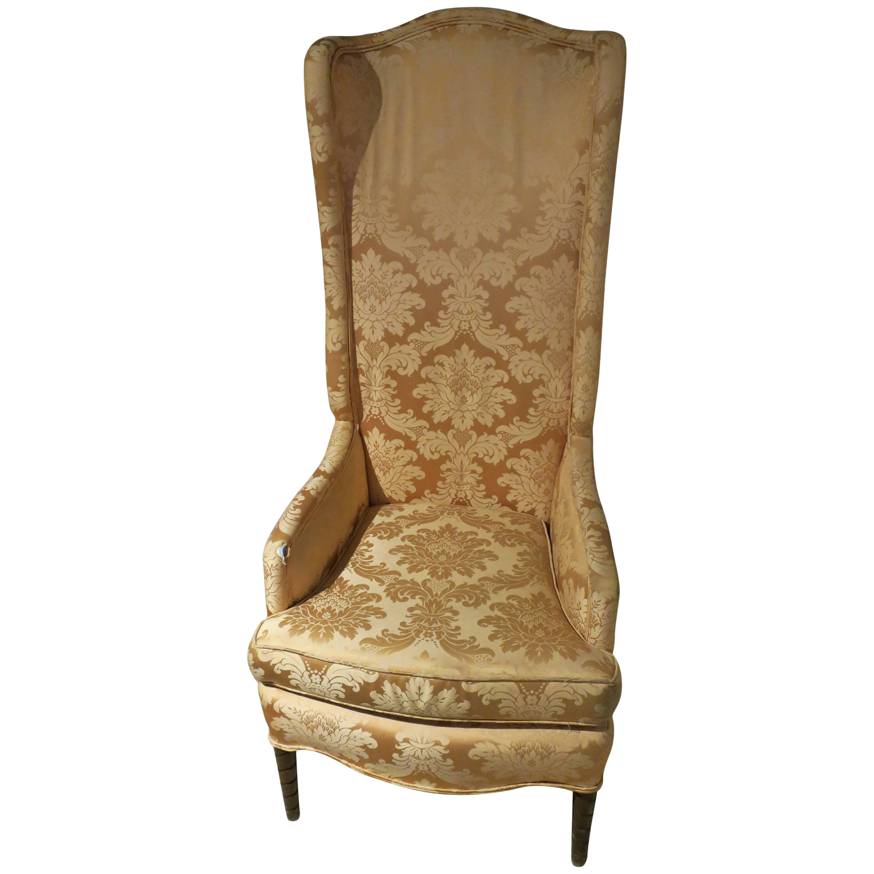 Featured image of post Tall Wingback Chair - The color of this wingback chair looked pretty, until i removed the cushion.