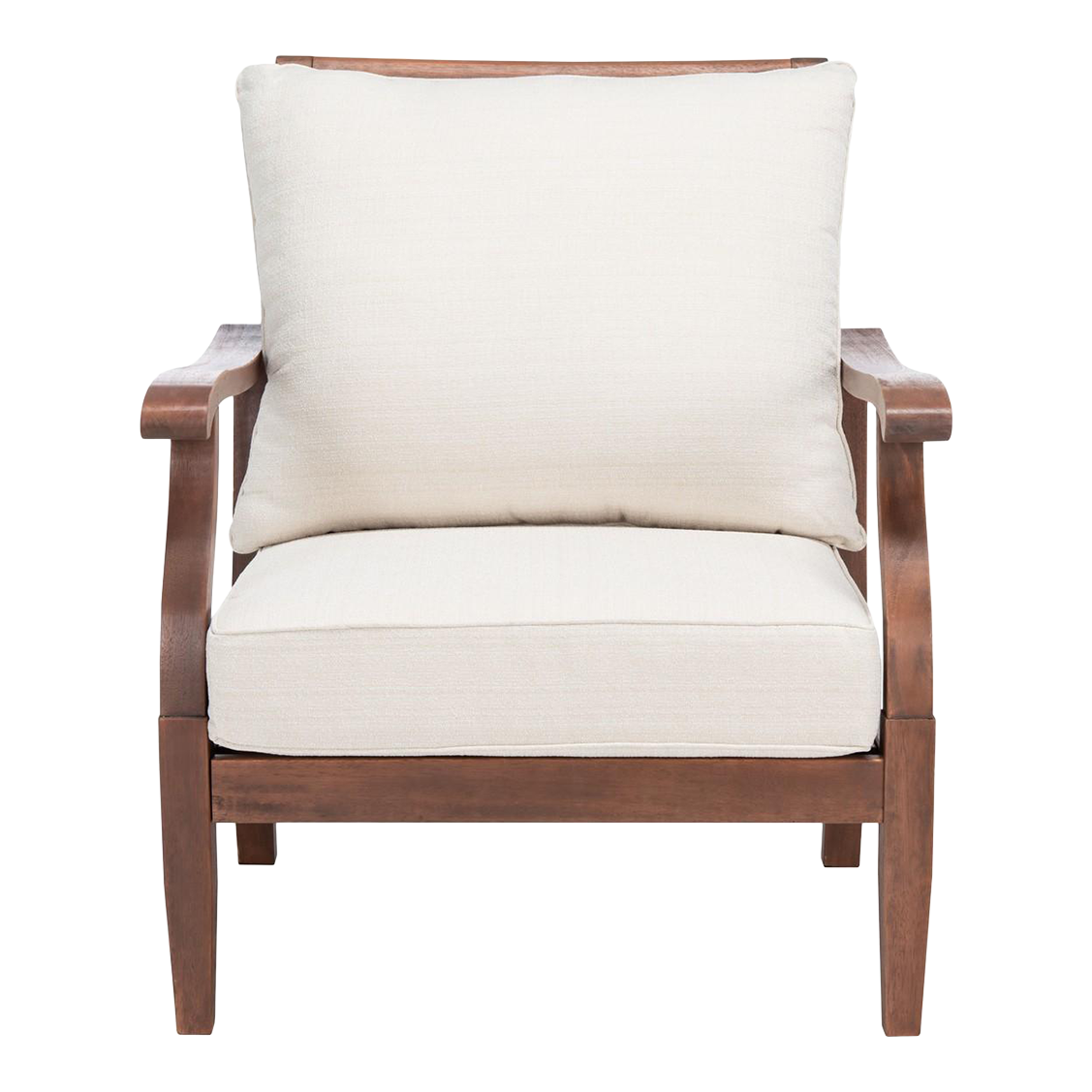 Payden Outdoor Accent Chair Natural/Beige Chairish