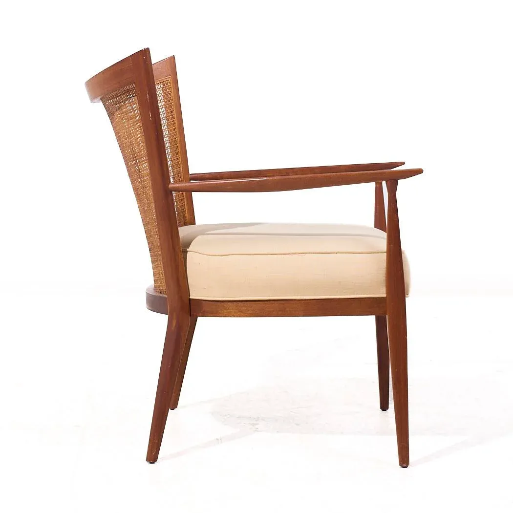 Paul Mccobb　チェア Paul McCobb for Directional Mid Century Walnut and Cane Lounge