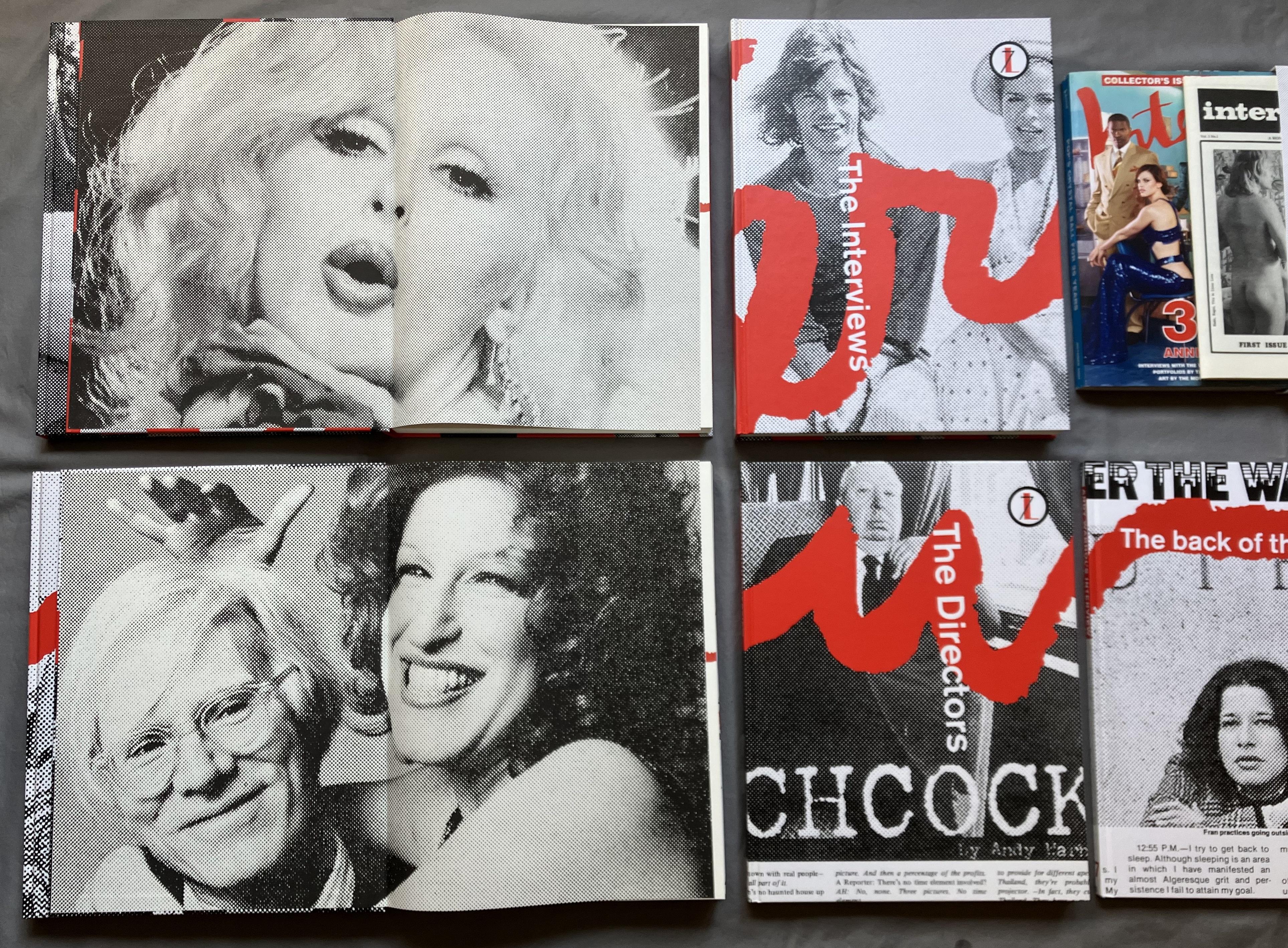 Andy Warhol's Interviews 6冊＋1冊　激レア Andy Warhol's Interview Limited First Edition Complete Set