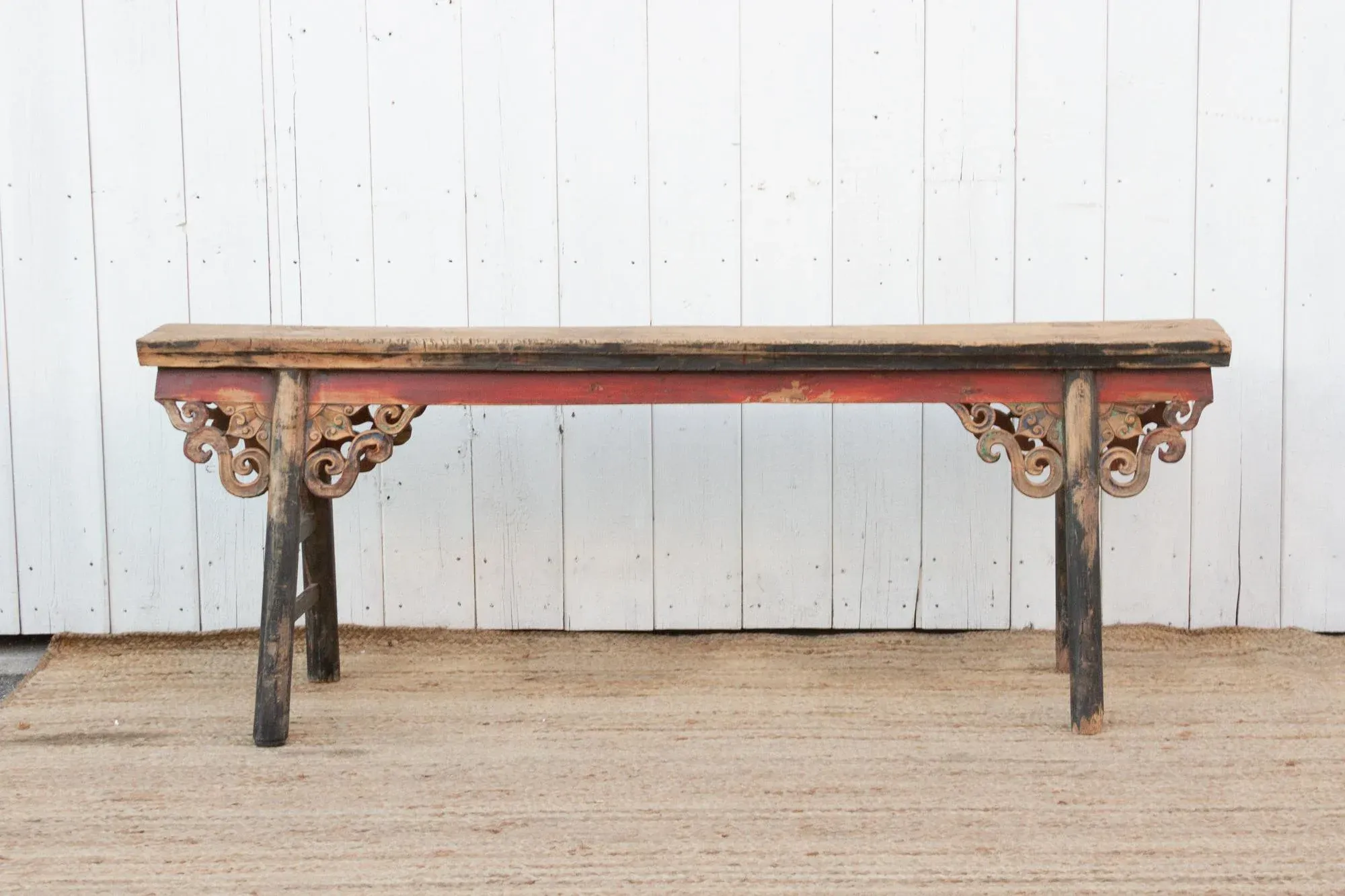 Beautifully Carved Low Altar Table