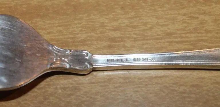 Nickle Silver Wear With Original Maple Chest, 1930s-1940s