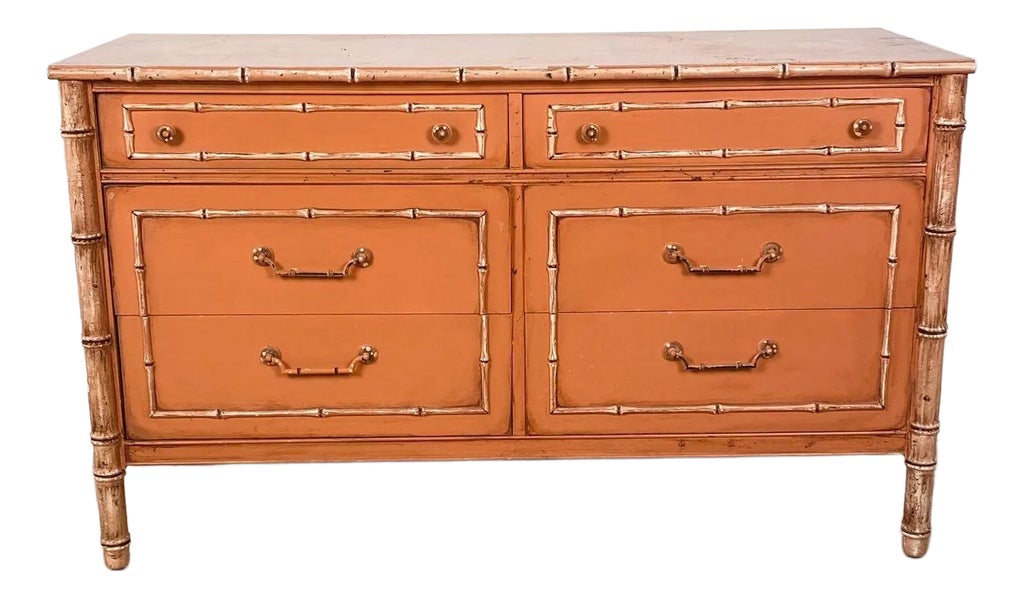Vintage Painted Commode, u.s.a. Circa 1950