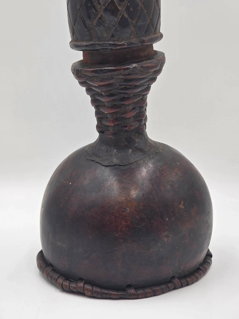 Rare Antique Authentic Mid Century Yoruba Headdress / Helmet  display picture 2