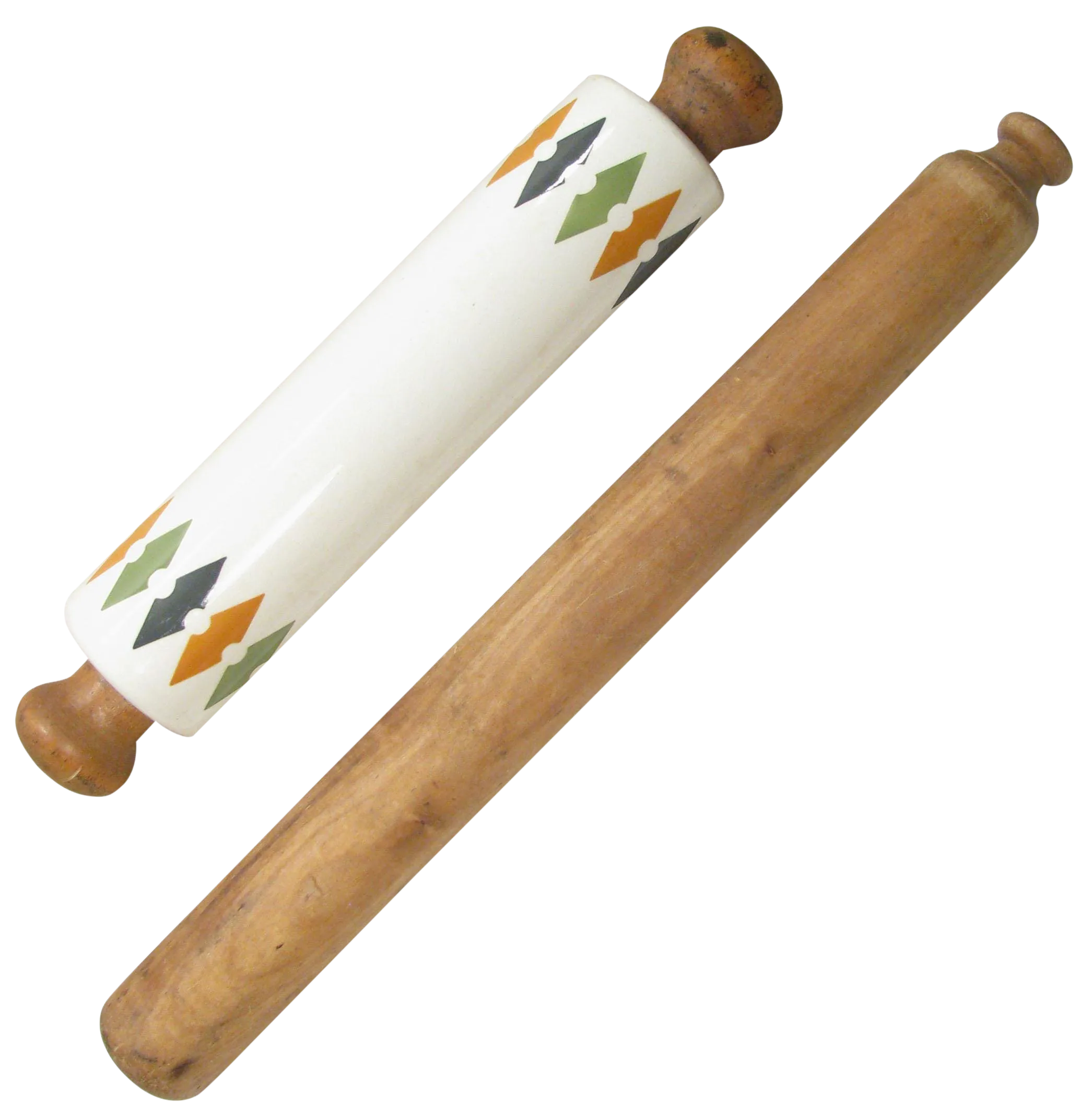 Vintage English & French Rolling Pins, S/2 Chairish