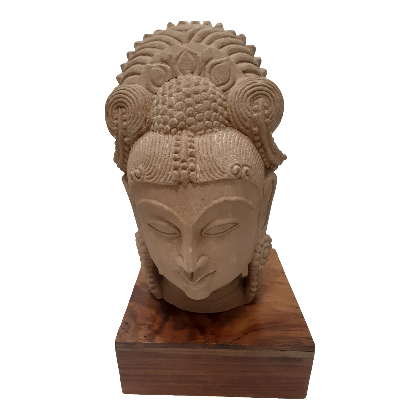 Early 20th Century Artisan Head Sculpture Chairish