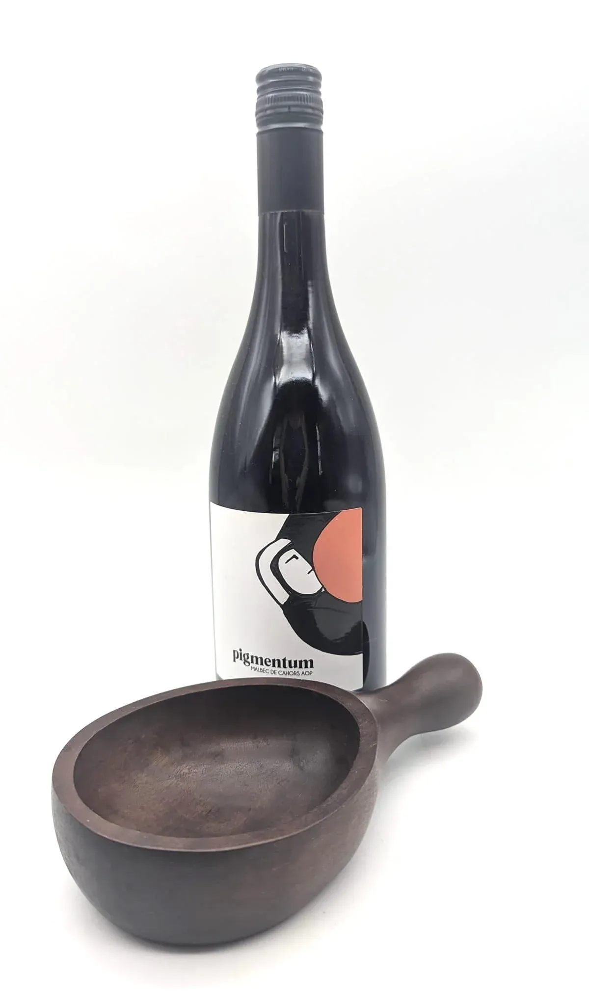 1960s Jean Dobré Tropic-Art Brazilian Imbuia Wood Bowl | Chairish