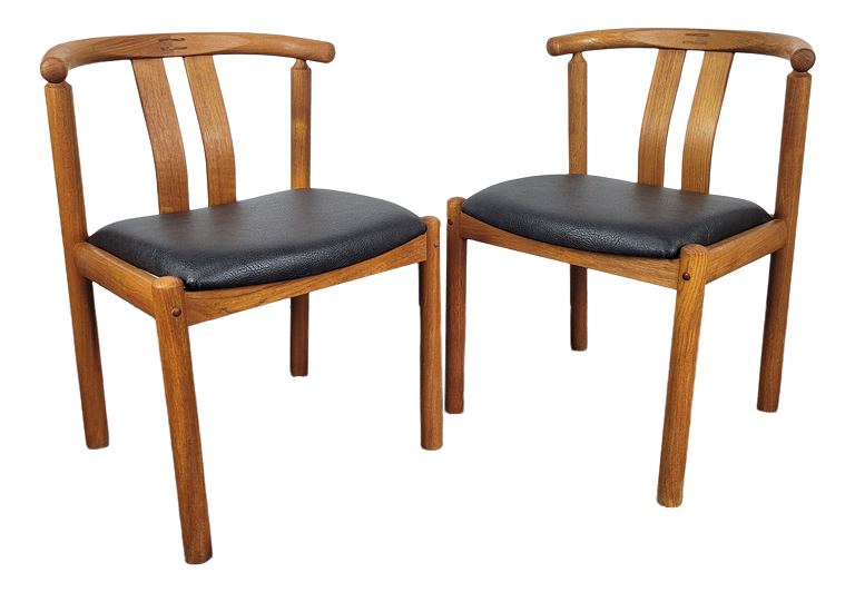 Danish Dining Chairs by Hans J. Frydendal for Boltinge Stolfabrik, 1970s, Set of 5 Chairish