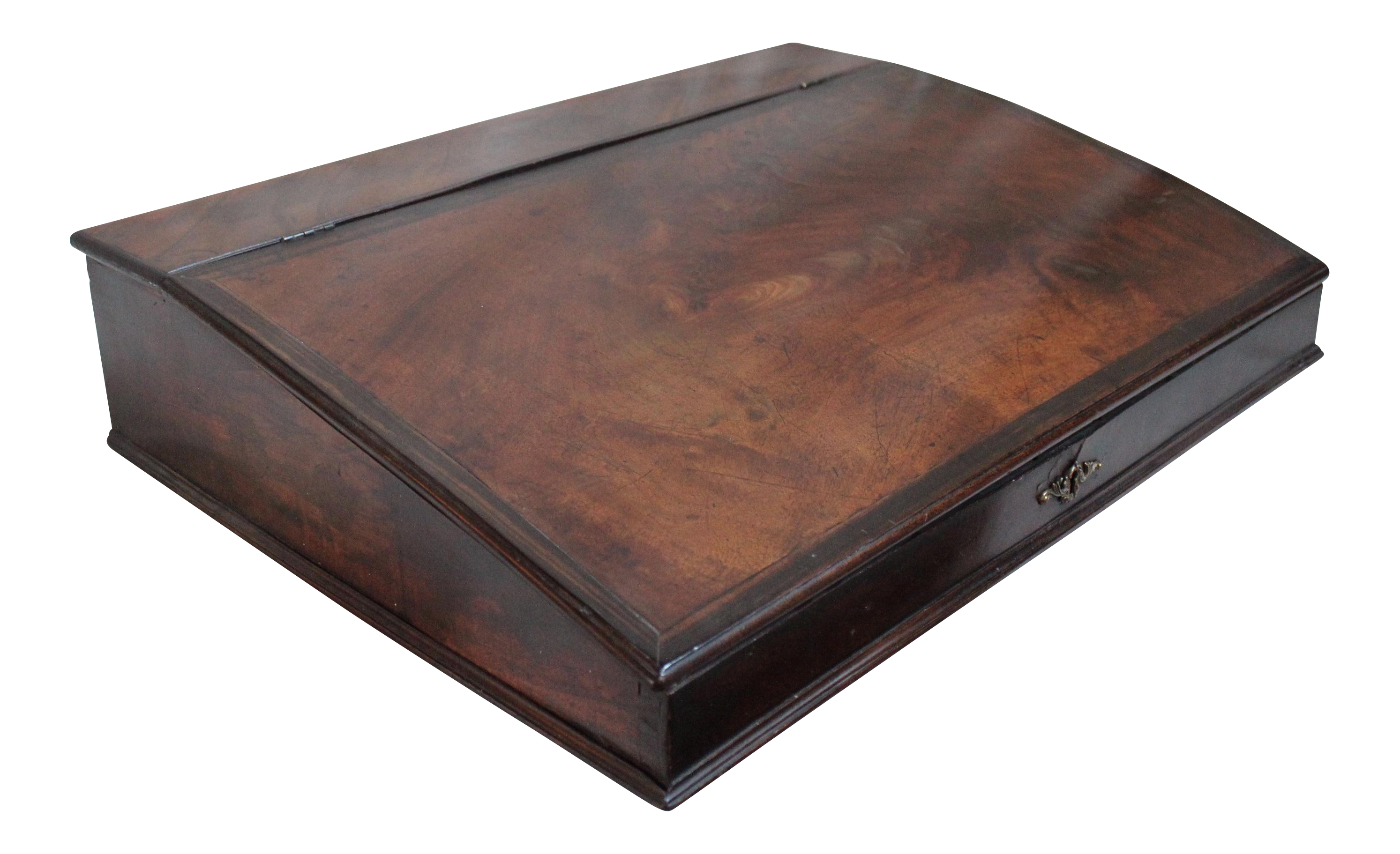 Antique Mahogany Writing Lap Desk Chairish