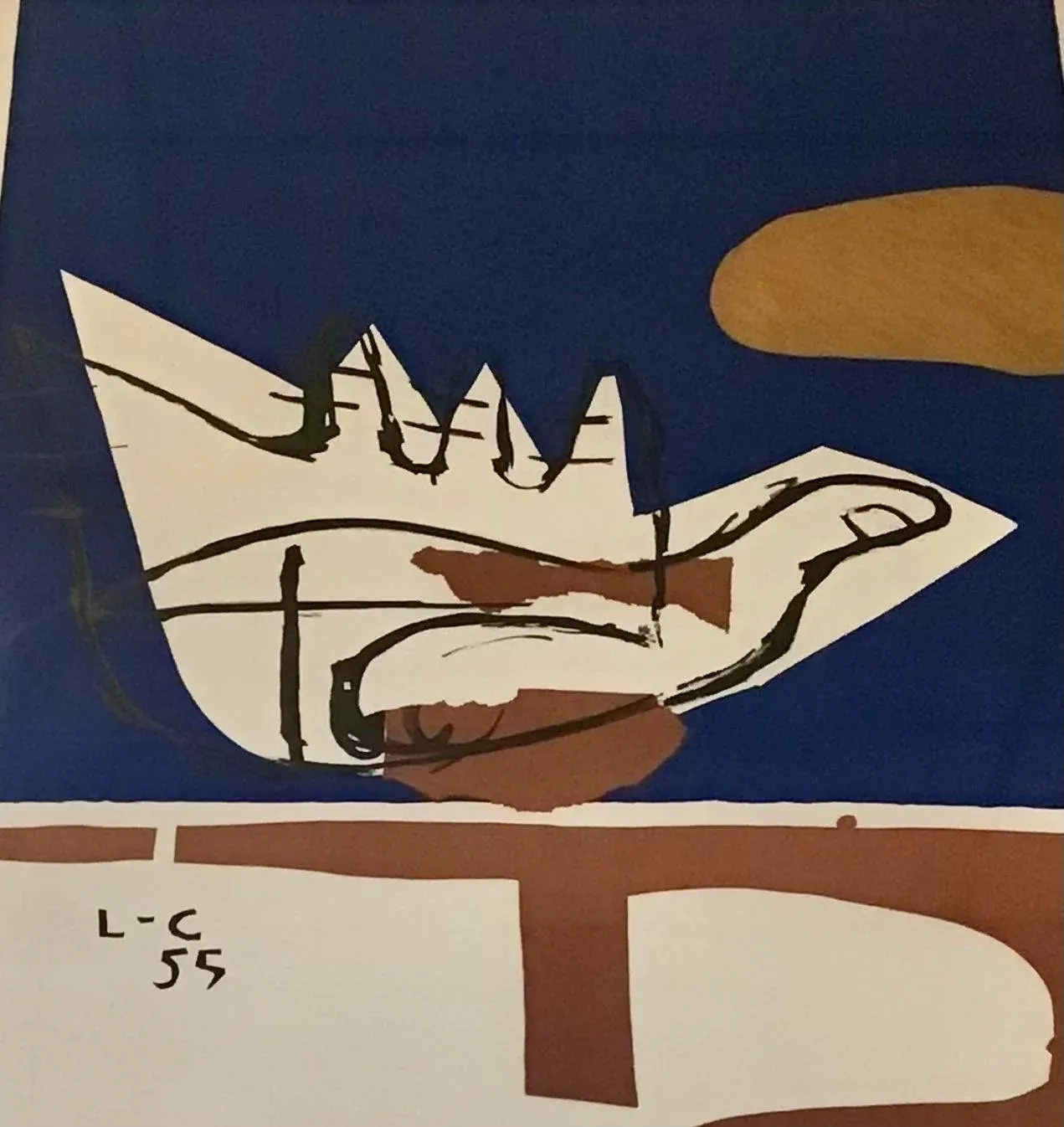 Framed Lithograph 