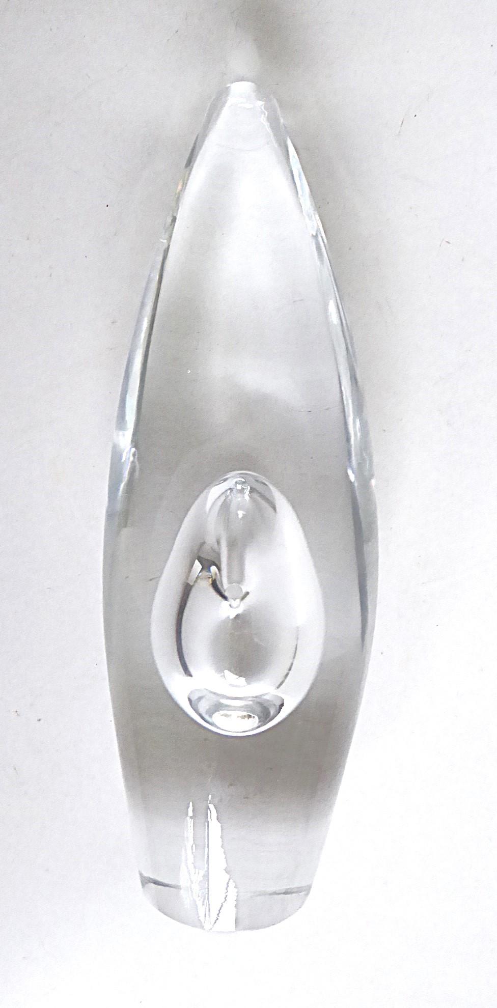 1987 Timo Sarpaneva Scandinavian Modern Orchid or Orkidea Blown