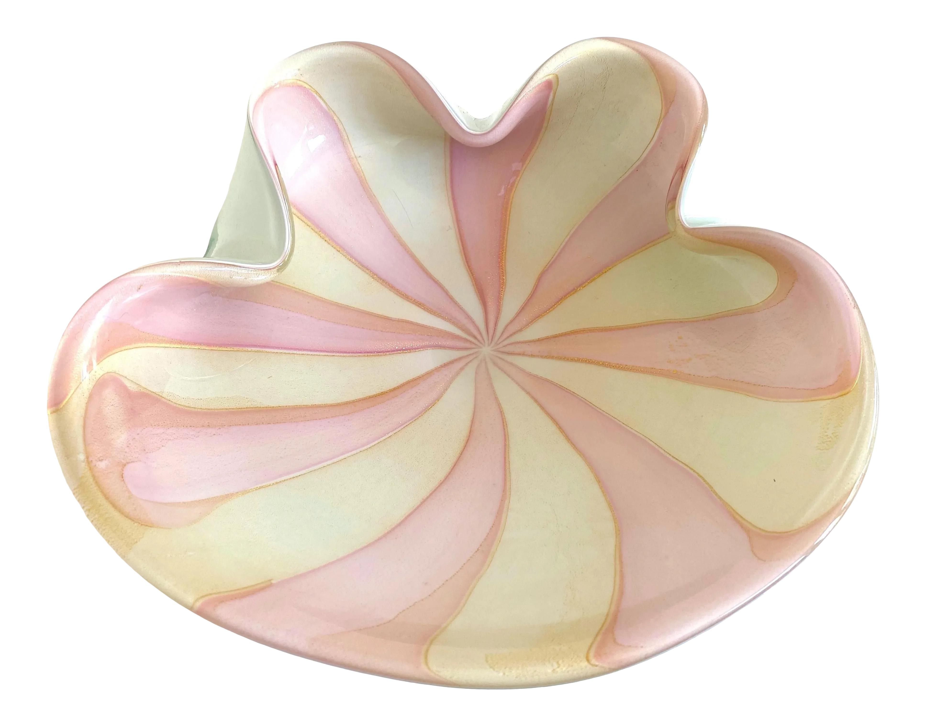 Vintage Mid Century Modernist Alfredo Barbini Murano Art Glass