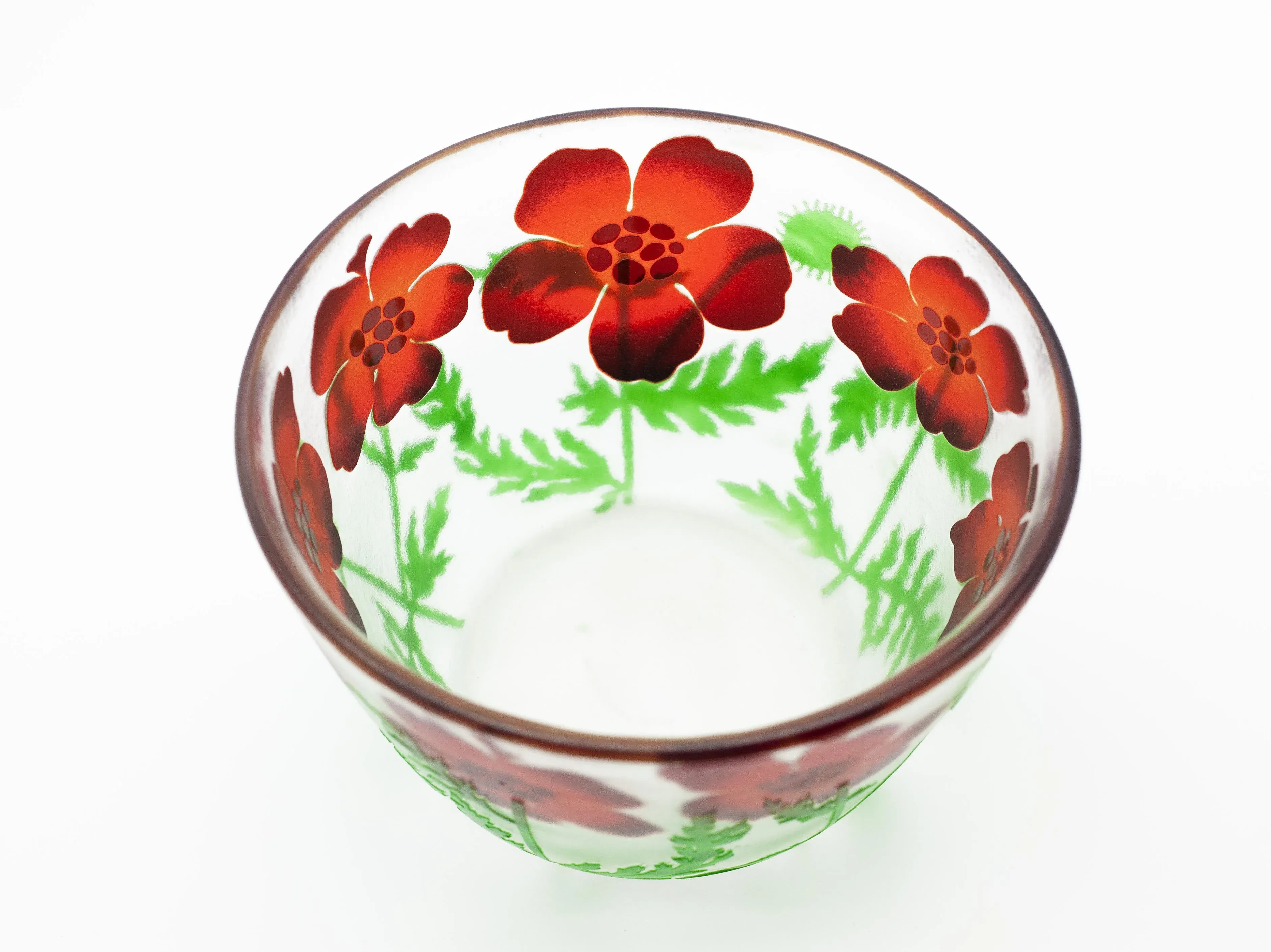 Swedish Glass Bowl by Paul Hoff for Kosta Boda, 1980s