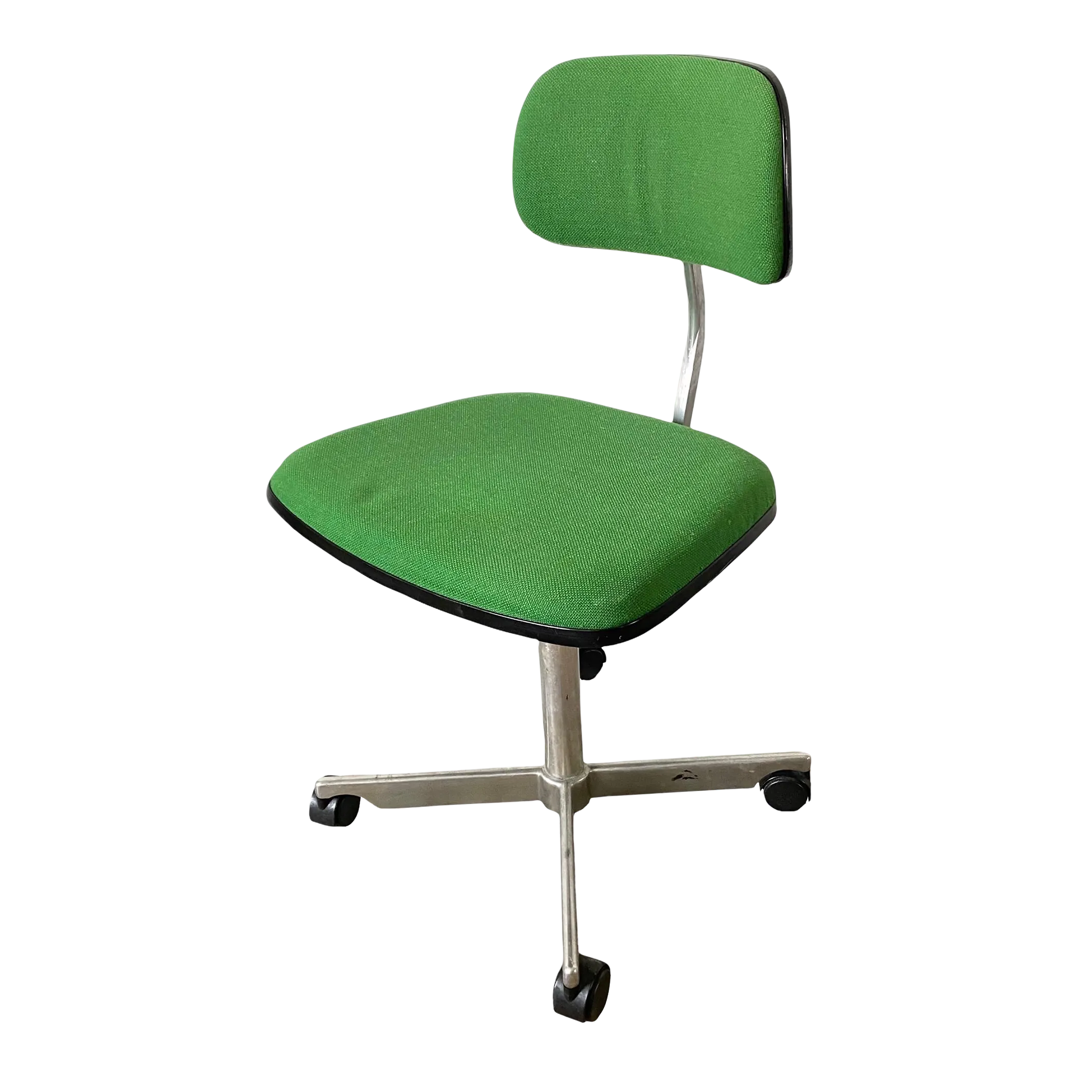 Mid Century Modern Herman Miller Kevi Office Desk Chair Kelly Green