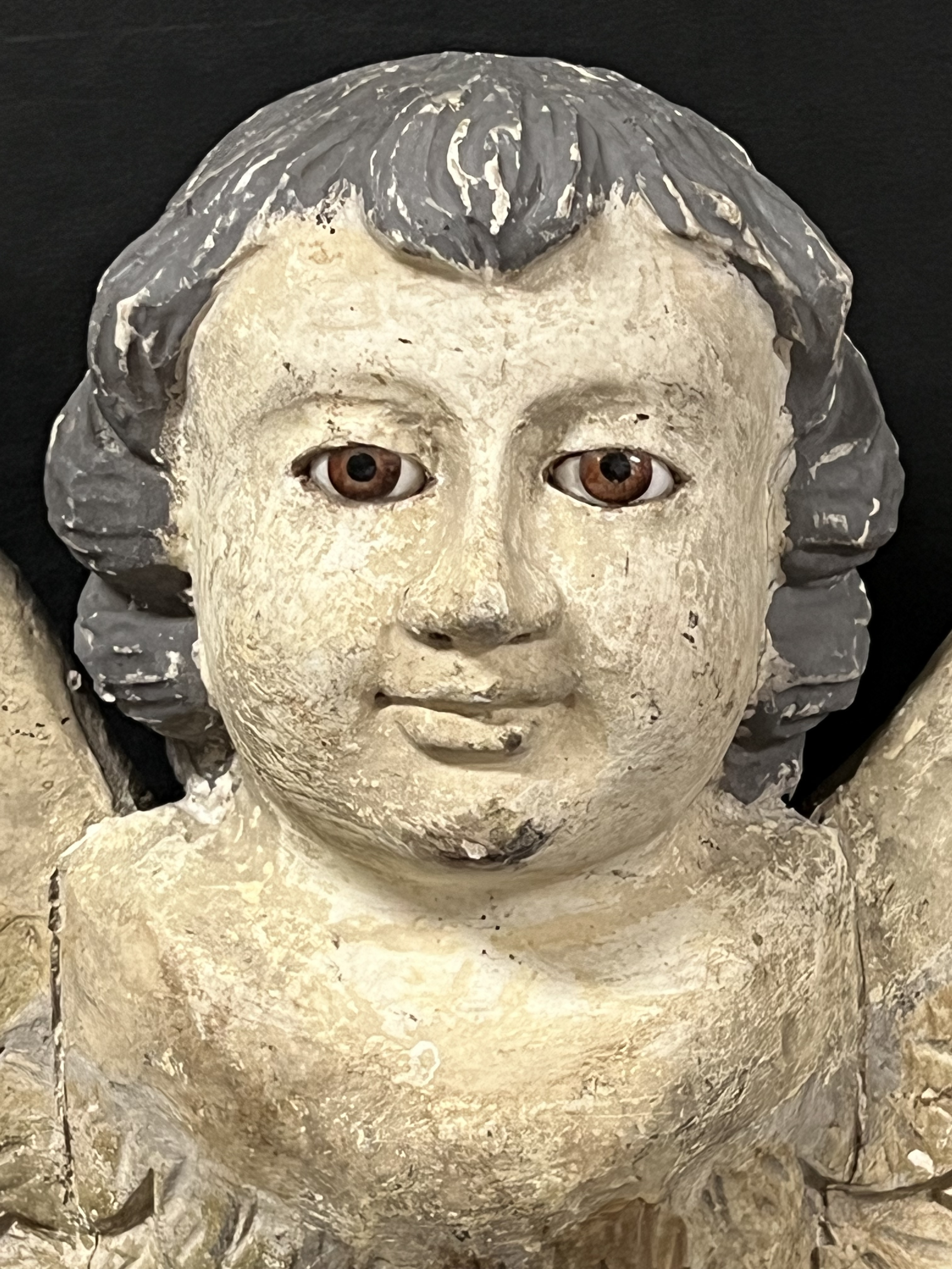 Winged Cherub琴弾天使1870sブロンズ彫刻FoundryMarks Winged Cherub琴弾天使1870sブロンズ彫刻FoundryMarks - メルカリ