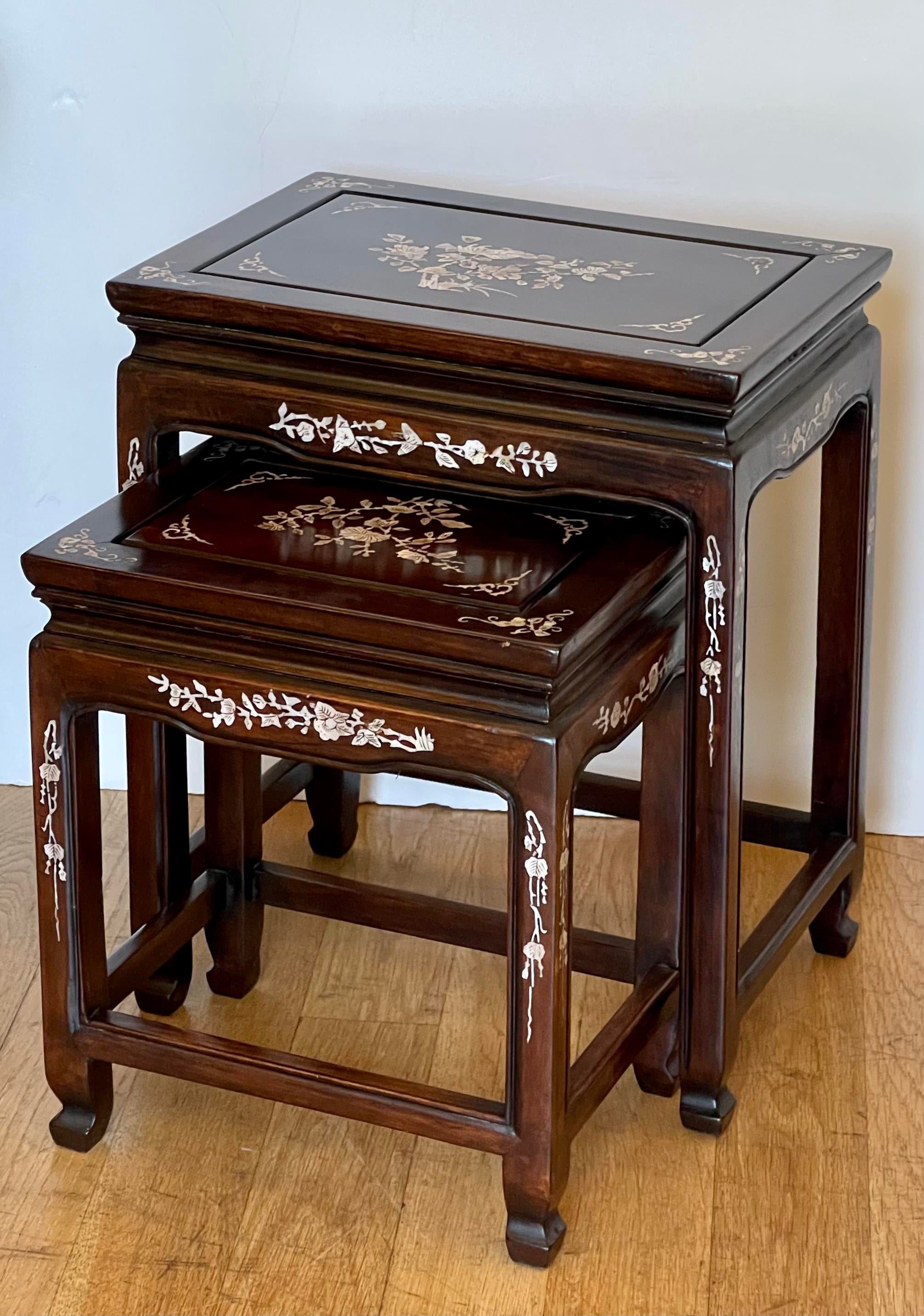 Japanese sale nesting tables