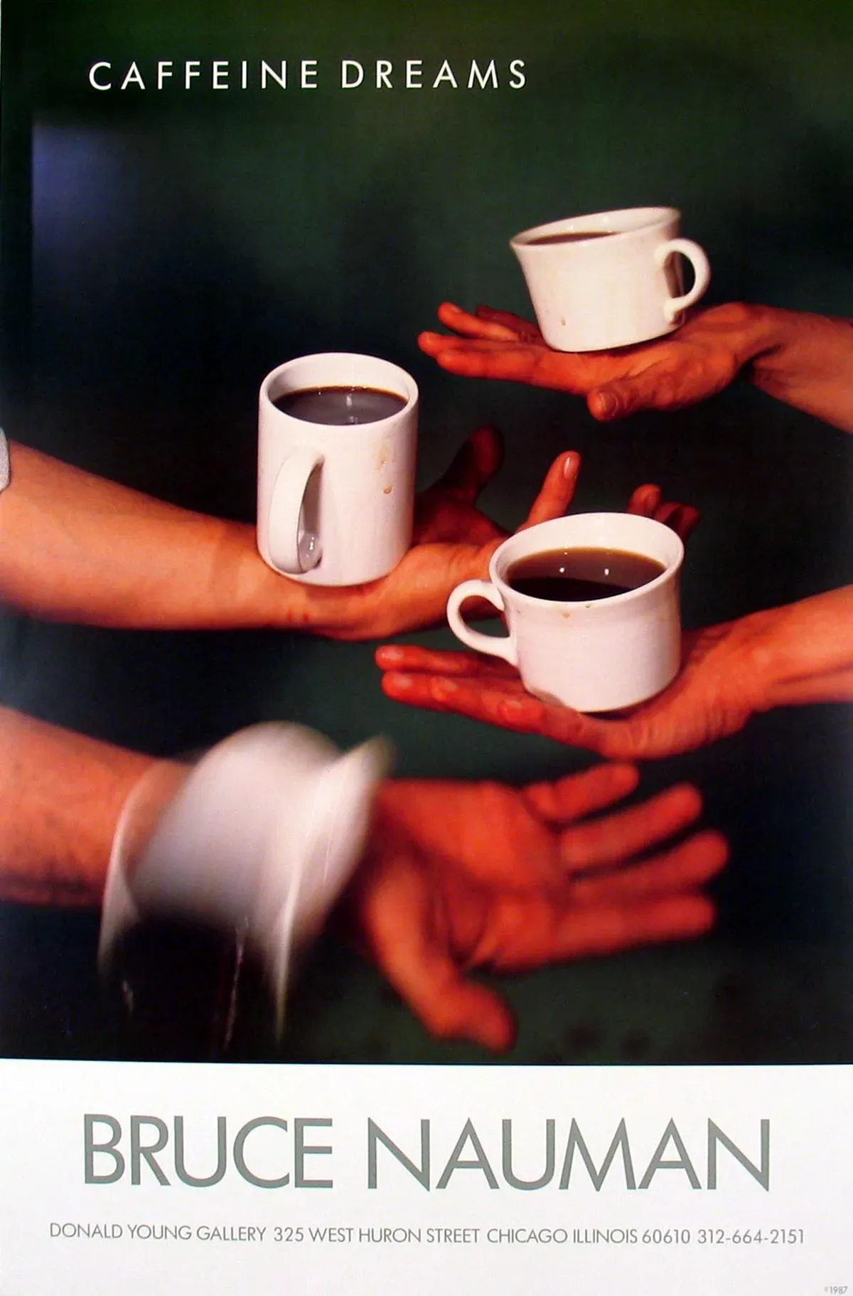Bundle- 6 Assorted Bruce Nauman Authentic Posters