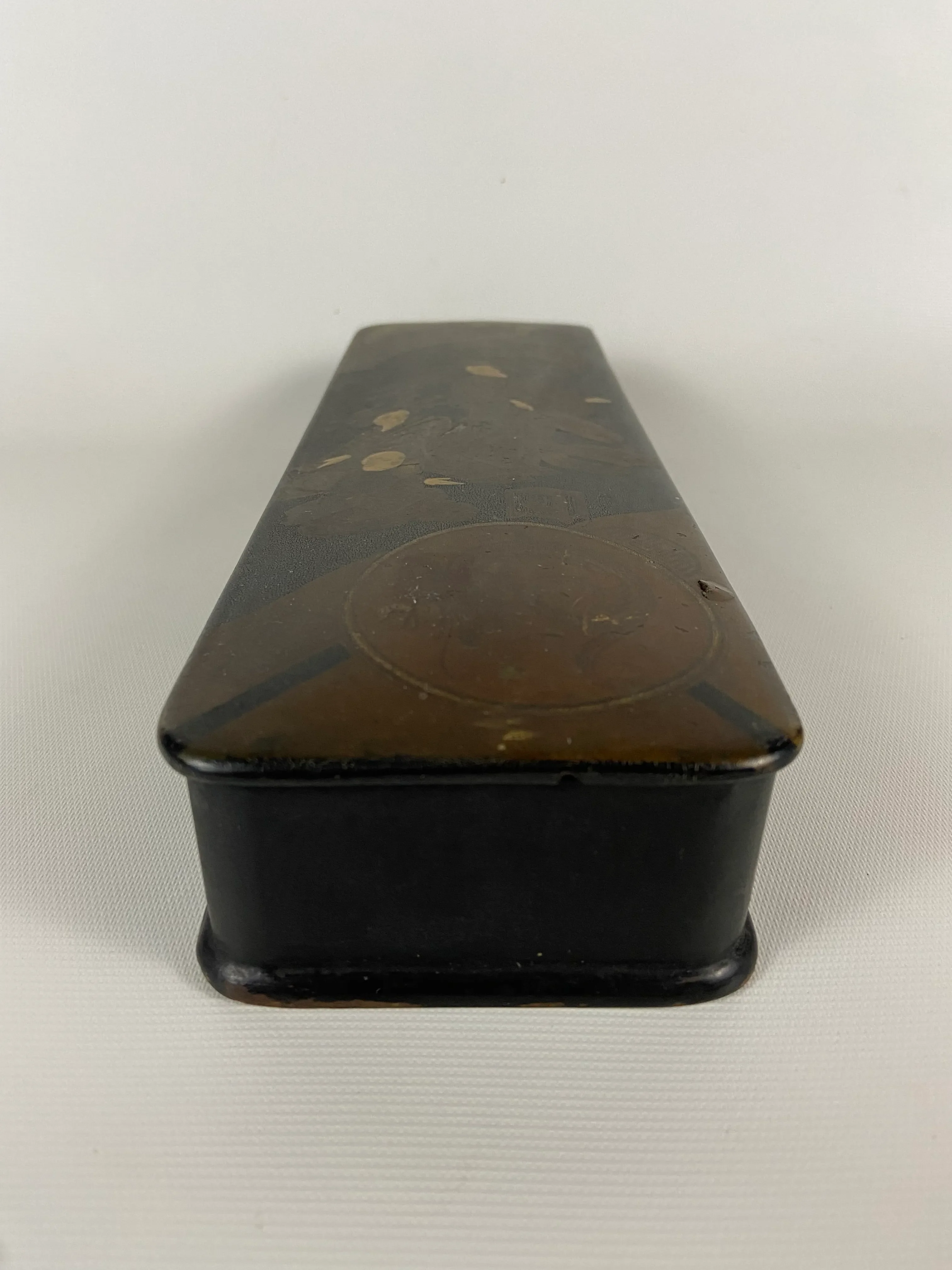 小物入れ Large OP Art Lacquer Box Lacquer Box B Orange